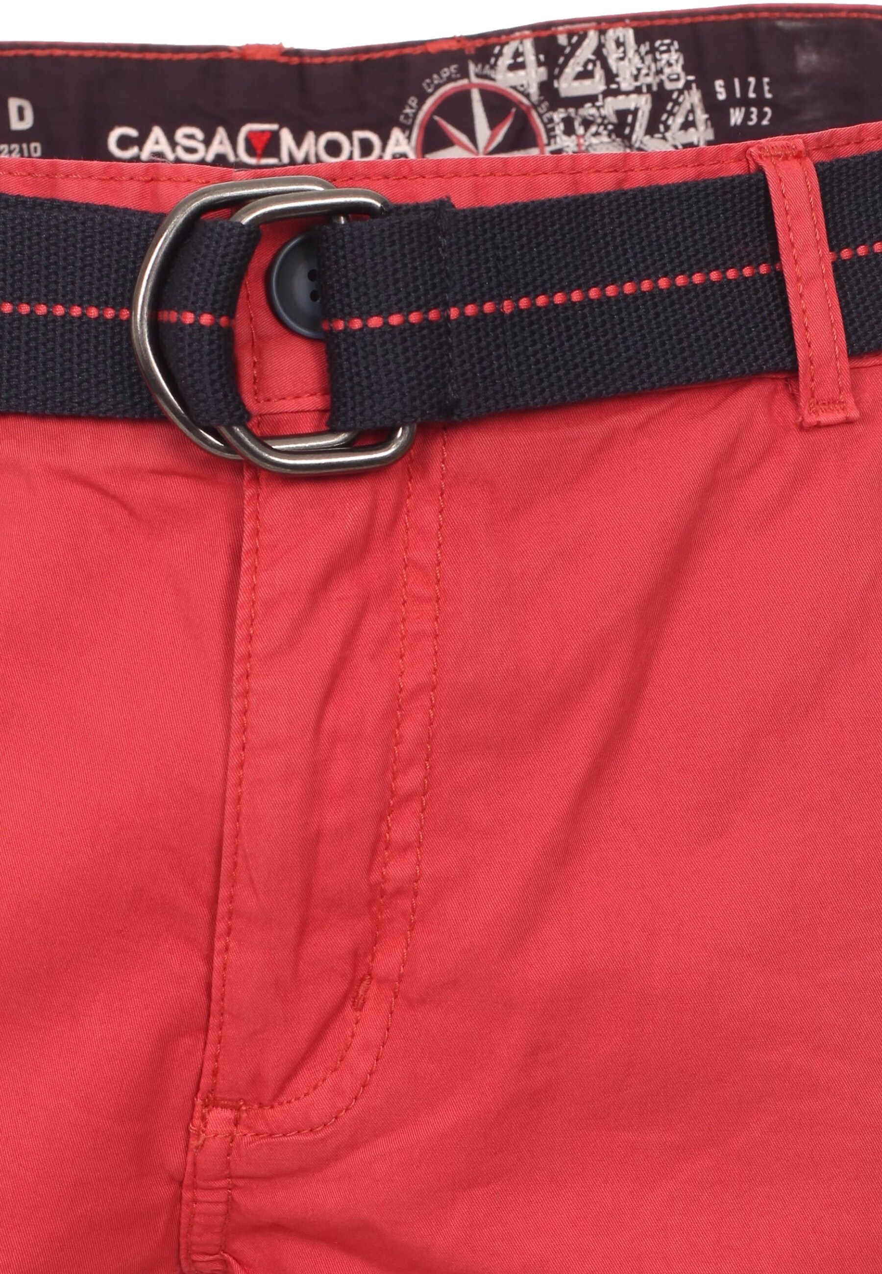 CASA MODA Hose Cargo-Bermuda mit G&uuml;rtel und seitlichen Taschen - Bild 1