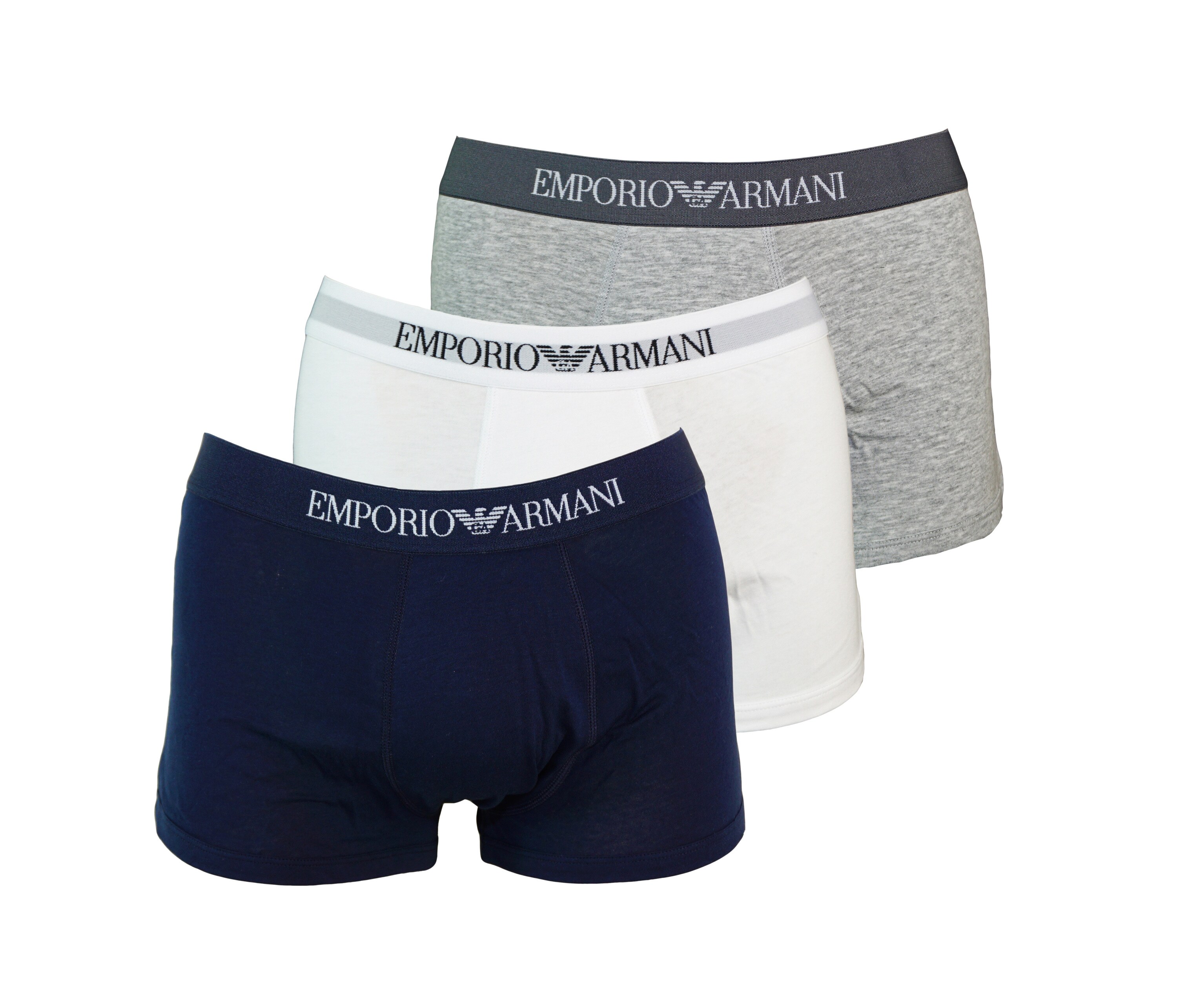 Emporio Armani Unterw&auml;sche 3er Pack Trunk Unterhosen Herrenshorts - Bild 1