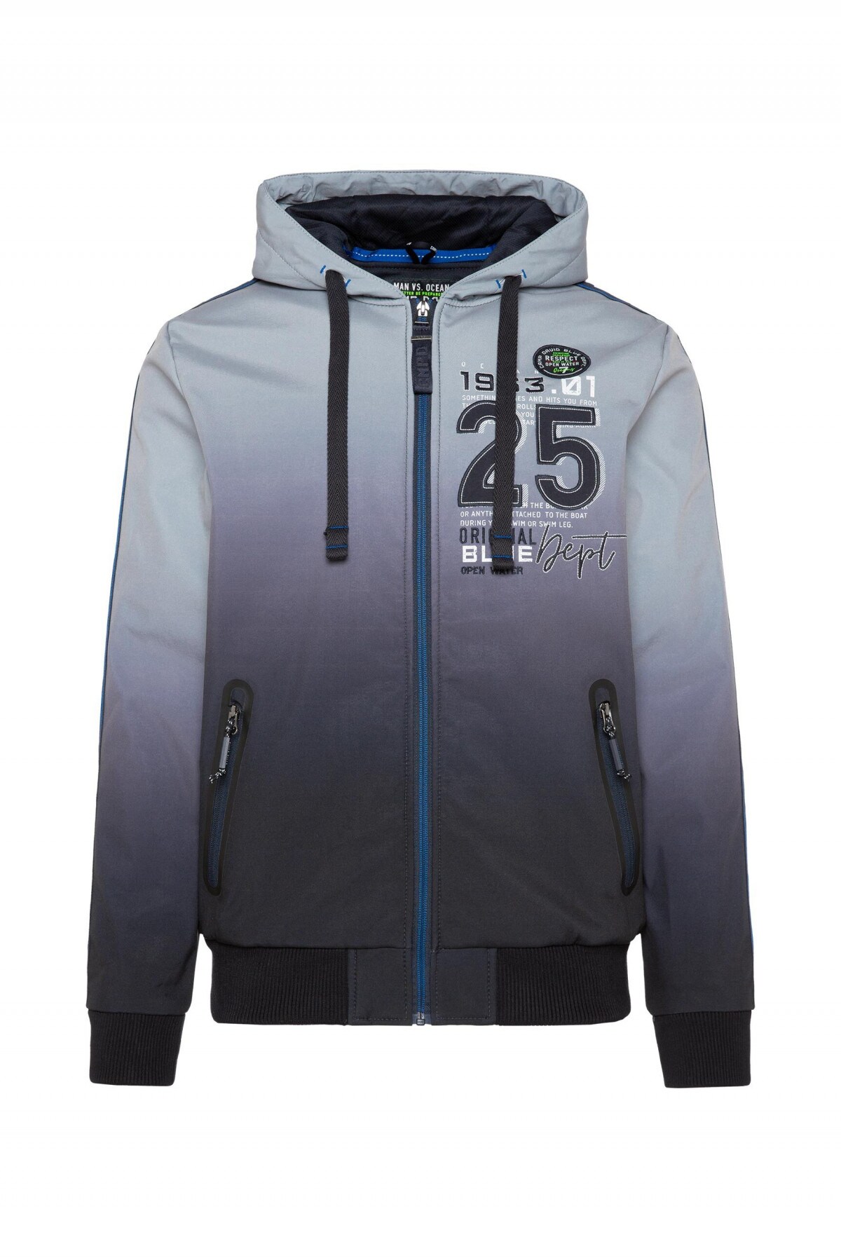Camp David Jacke Ocean&acute;s Seven II Sofschell mit Kapuze - Bild 1