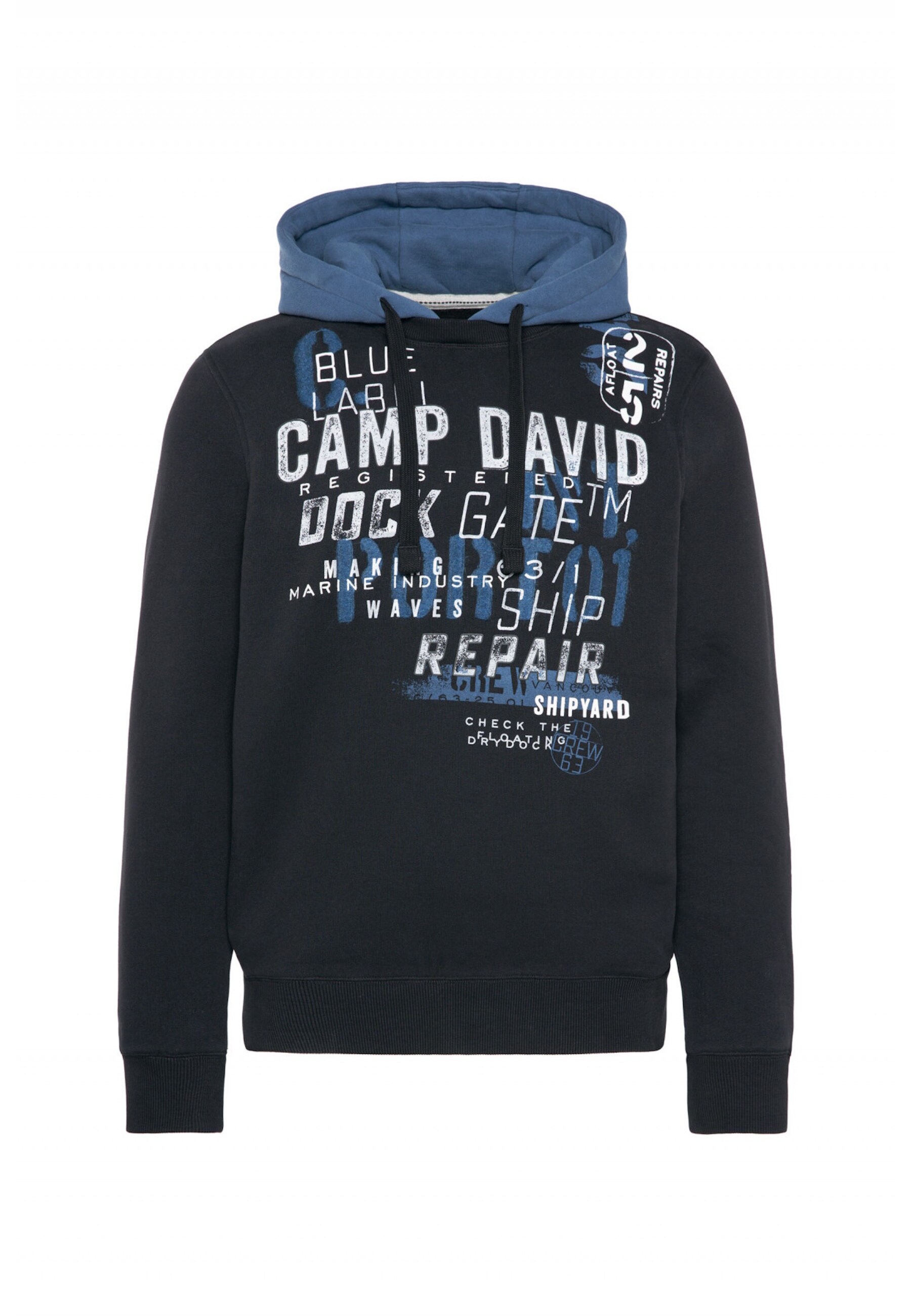 Camp David Hoodie Shipyard Kapuzensweatshirt - Bild 1
