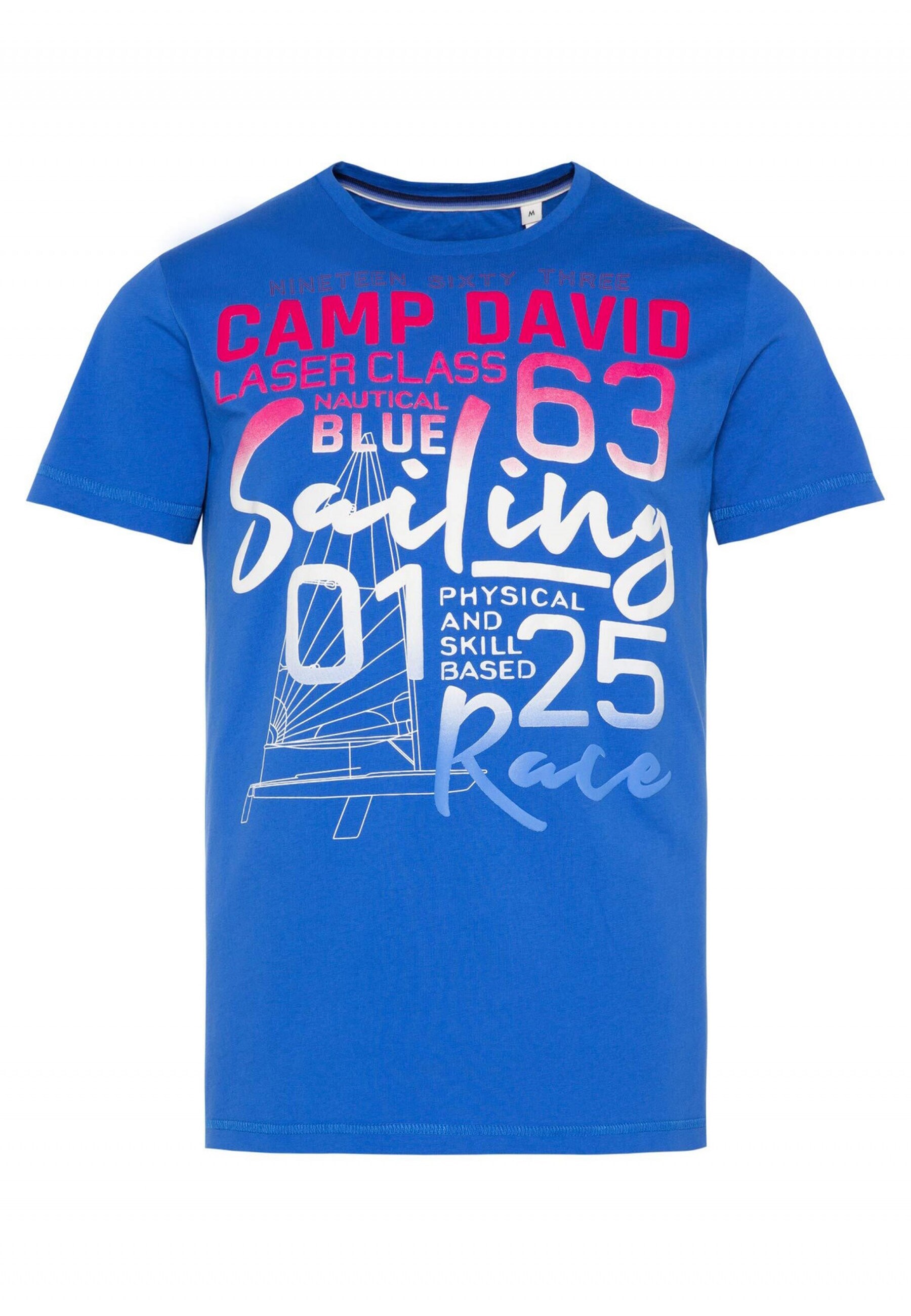 Camp David T-Shirt Laser Sailing Kurzarmshirt - Bild 1