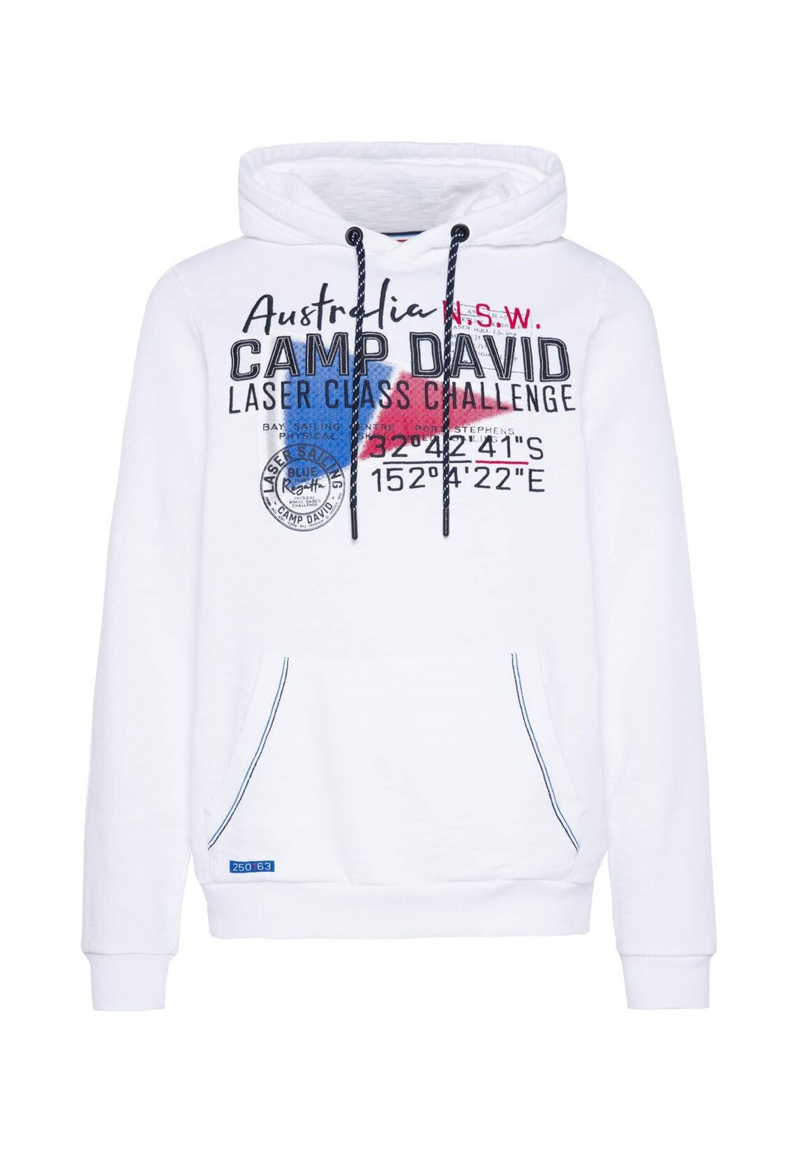 Camp David Hoodie Laser Sailing Kapuzensweatshirt | 04061519216258