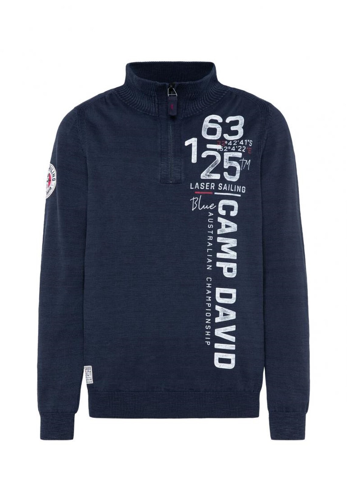 Camp David Strickpullover Laser Sailing Troyer Pullover | 04061519216838
