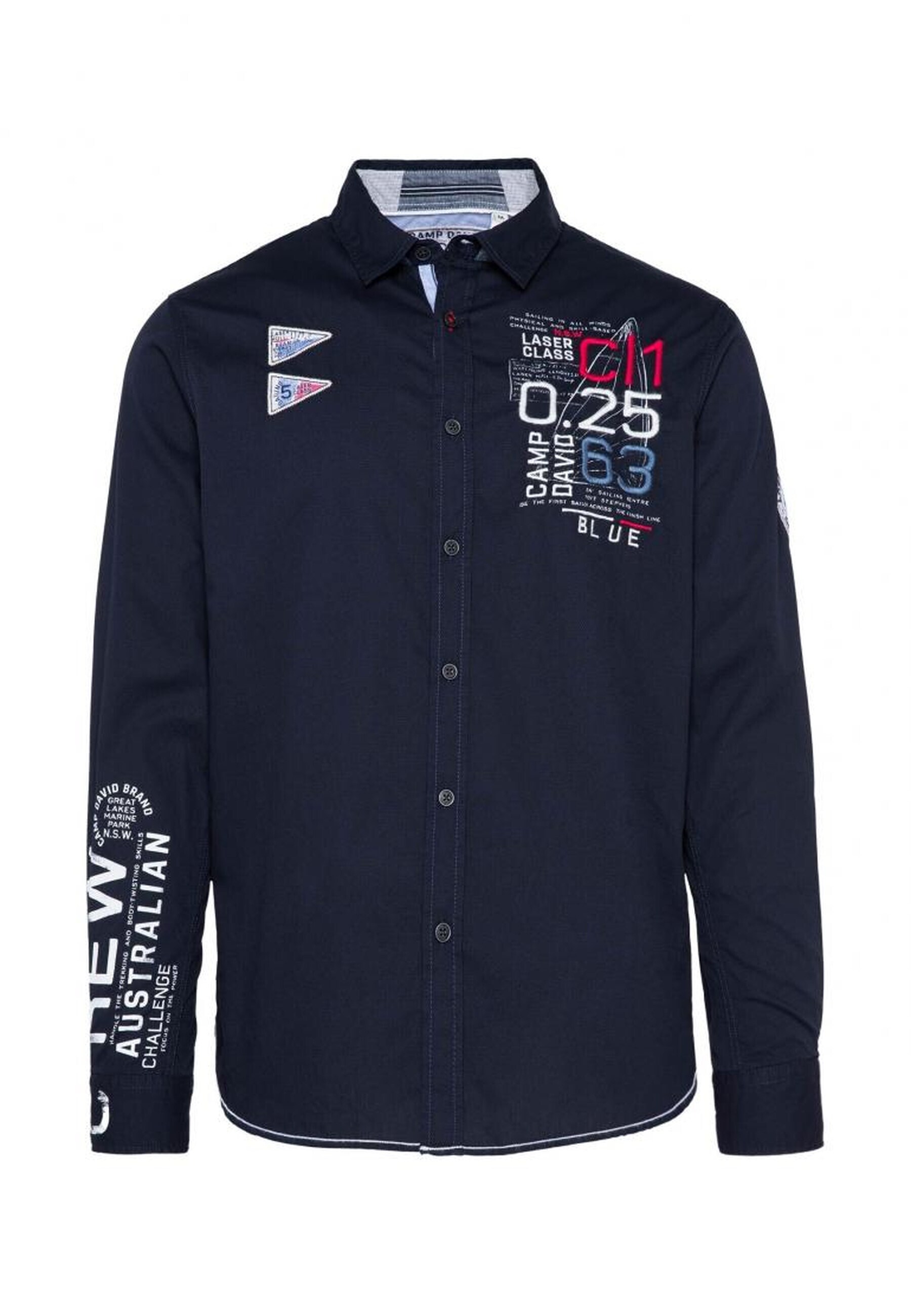 Camp David Hemd Laser Sailing Langarmhemd - Bild 1