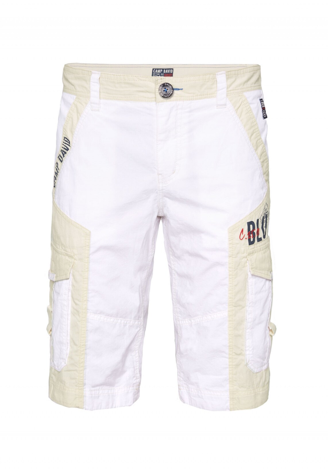 Camp David Shorts Skater-Shorts mit Tapes, Prints und Stickereien in normaler Passform | 04061519239417