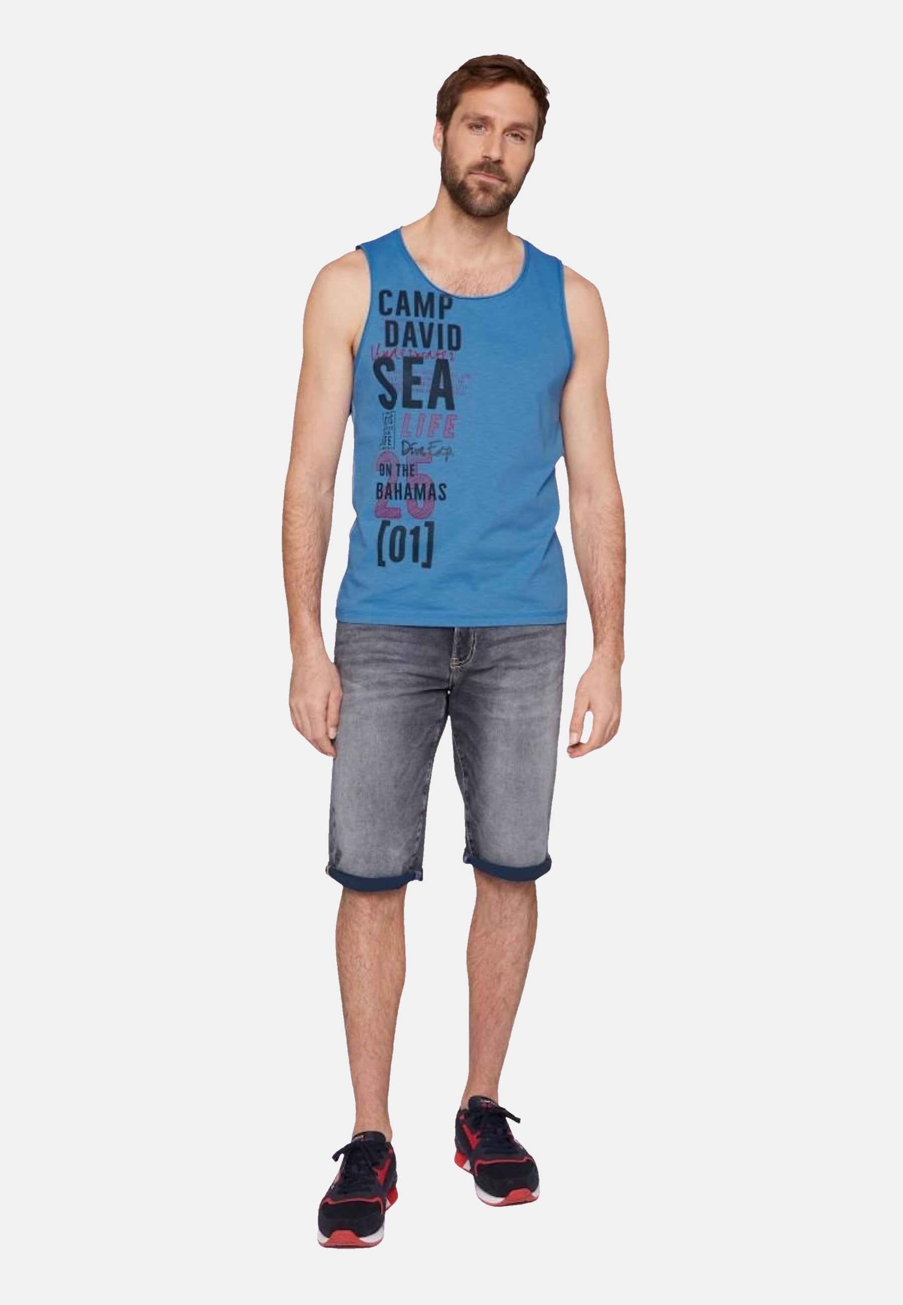 Camp David Tank Top Ocean Dive Muskelshirt - Bild 1