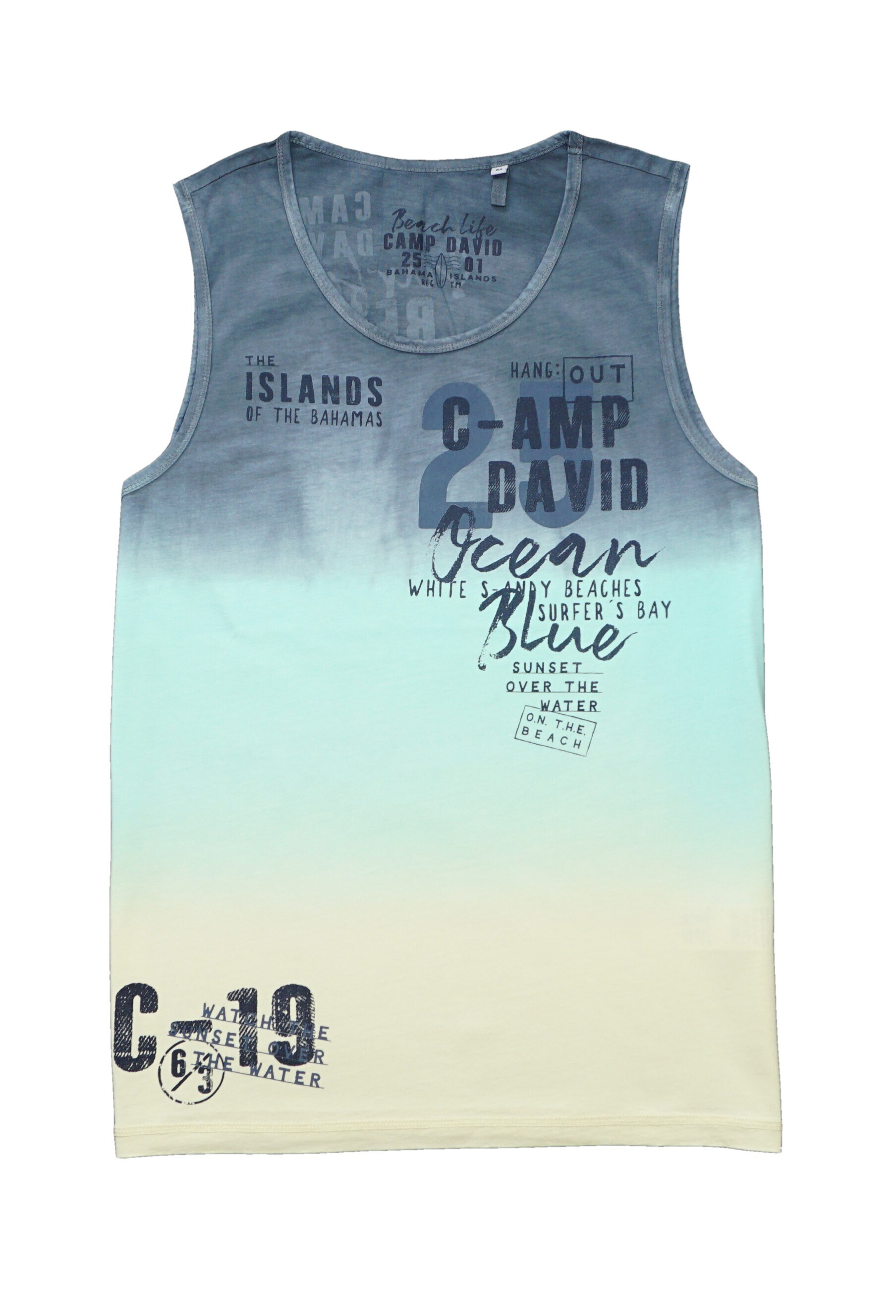 Camp David Tanktop Beach Life &auml;rmelloses T-Shirt - Bild 1