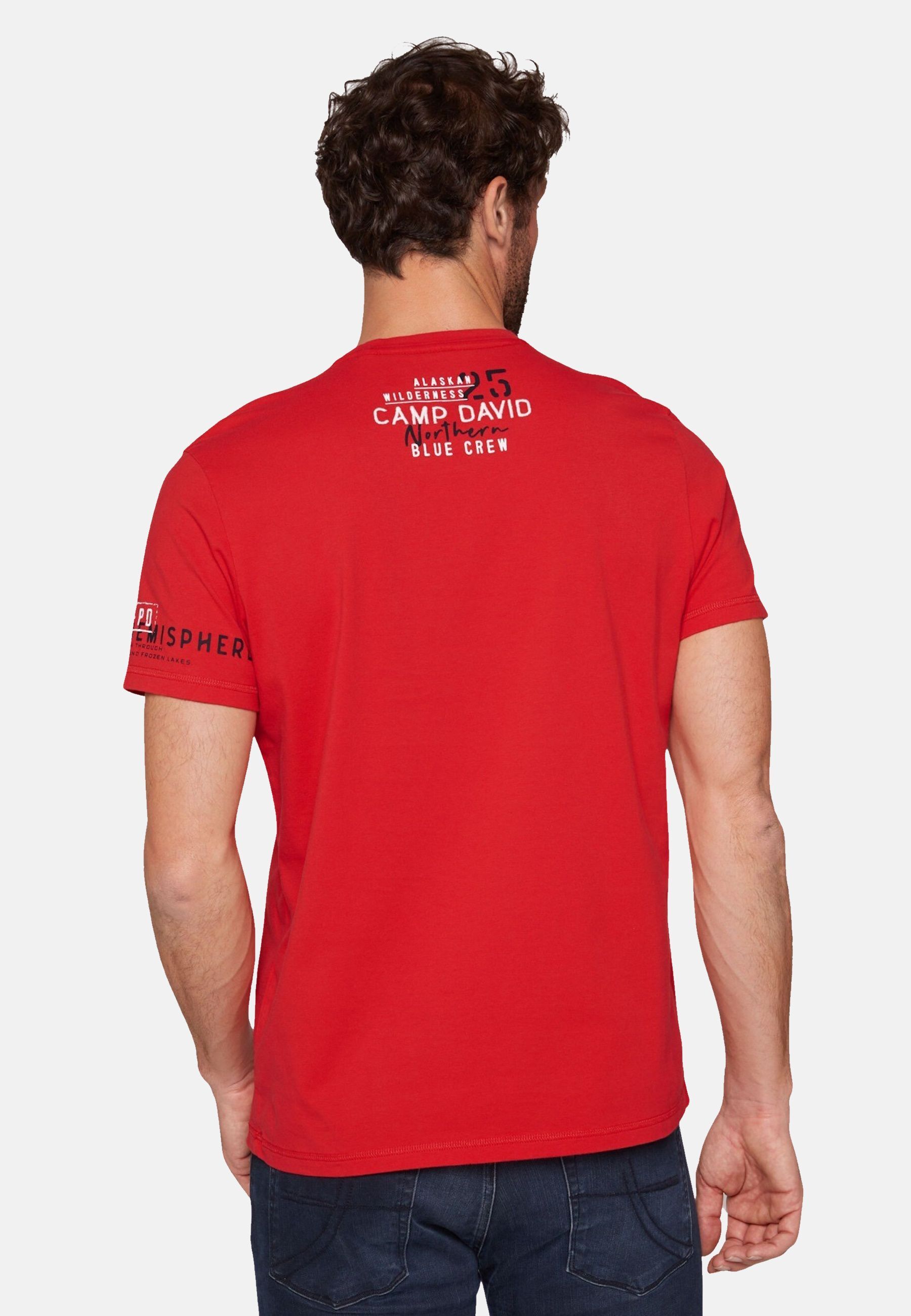 Camp David T-Shirt ALASKA ICE TOUR Kurzarmshirt - Bild 1