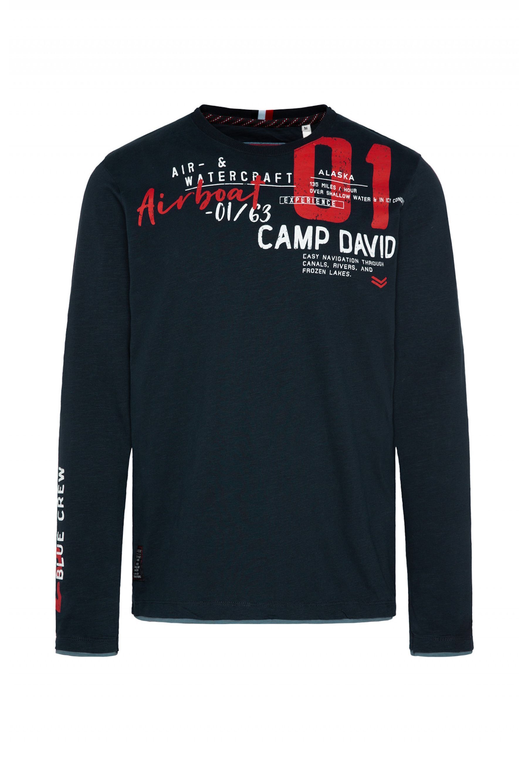 Camp David Longsleeve ALASKA ICE TOUR Langarmshirt - Bild 1