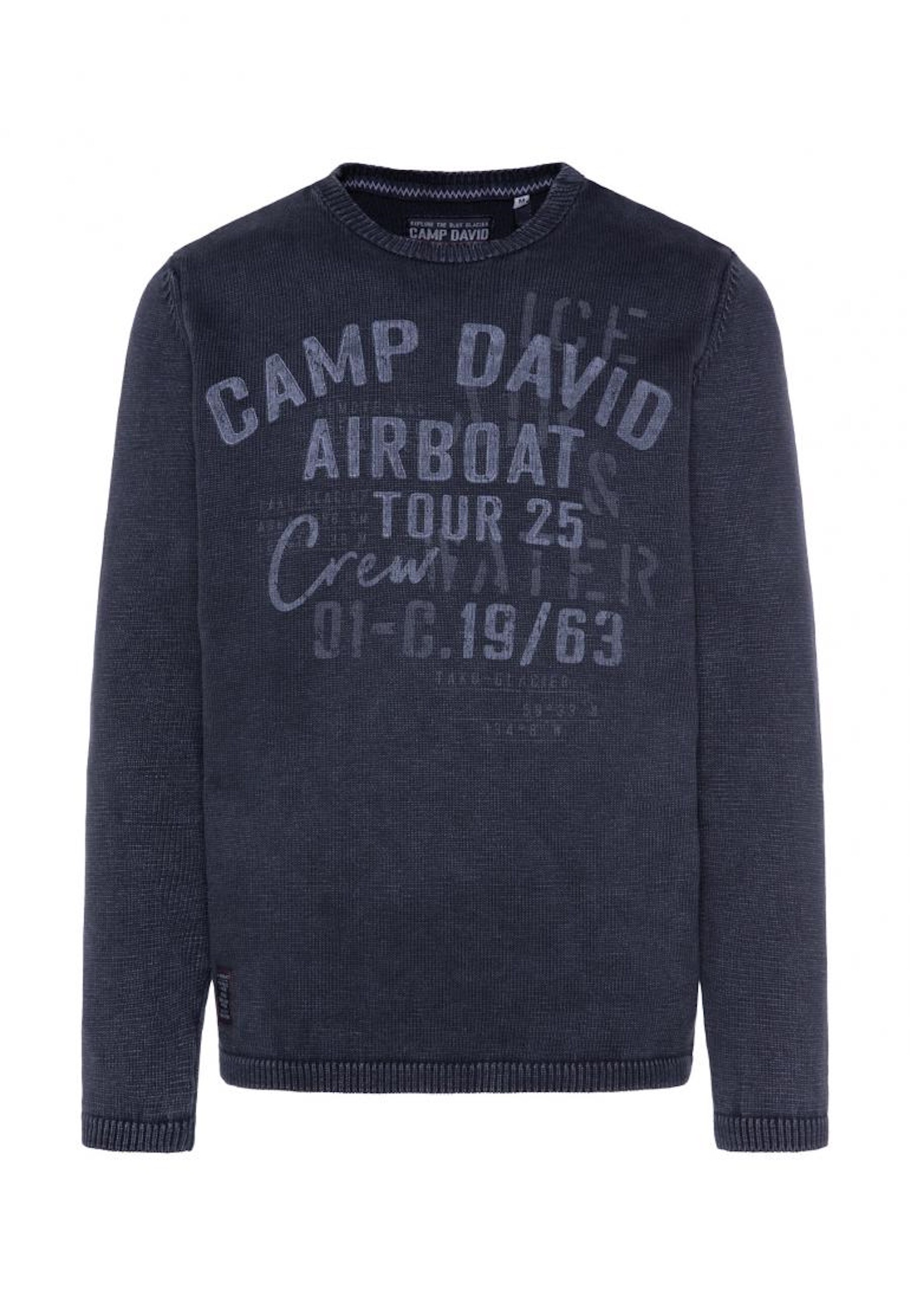 Camp David Pullover Strickpullover R-Neck - Bild 1