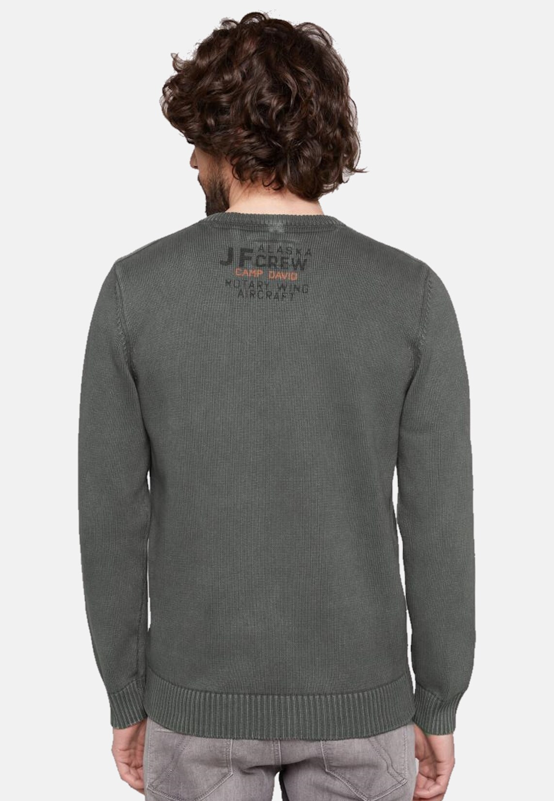 Camp David Pullover Strickpullover V-Neck | 04061519270588