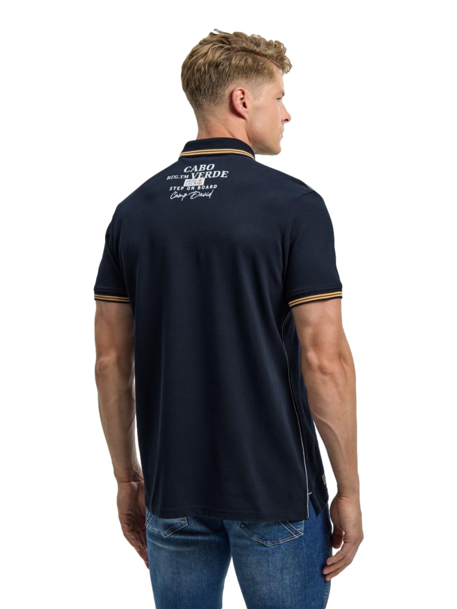 Camp David Poloshirt Cabo Verde Kurzarmshirt mit Polokragen - Bild 1