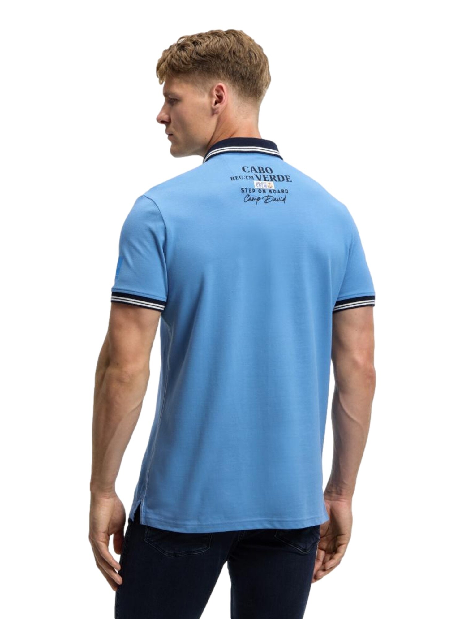Camp David Poloshirt Cabo Verde Kurzarmshirt mit Polokragen - Bild 1