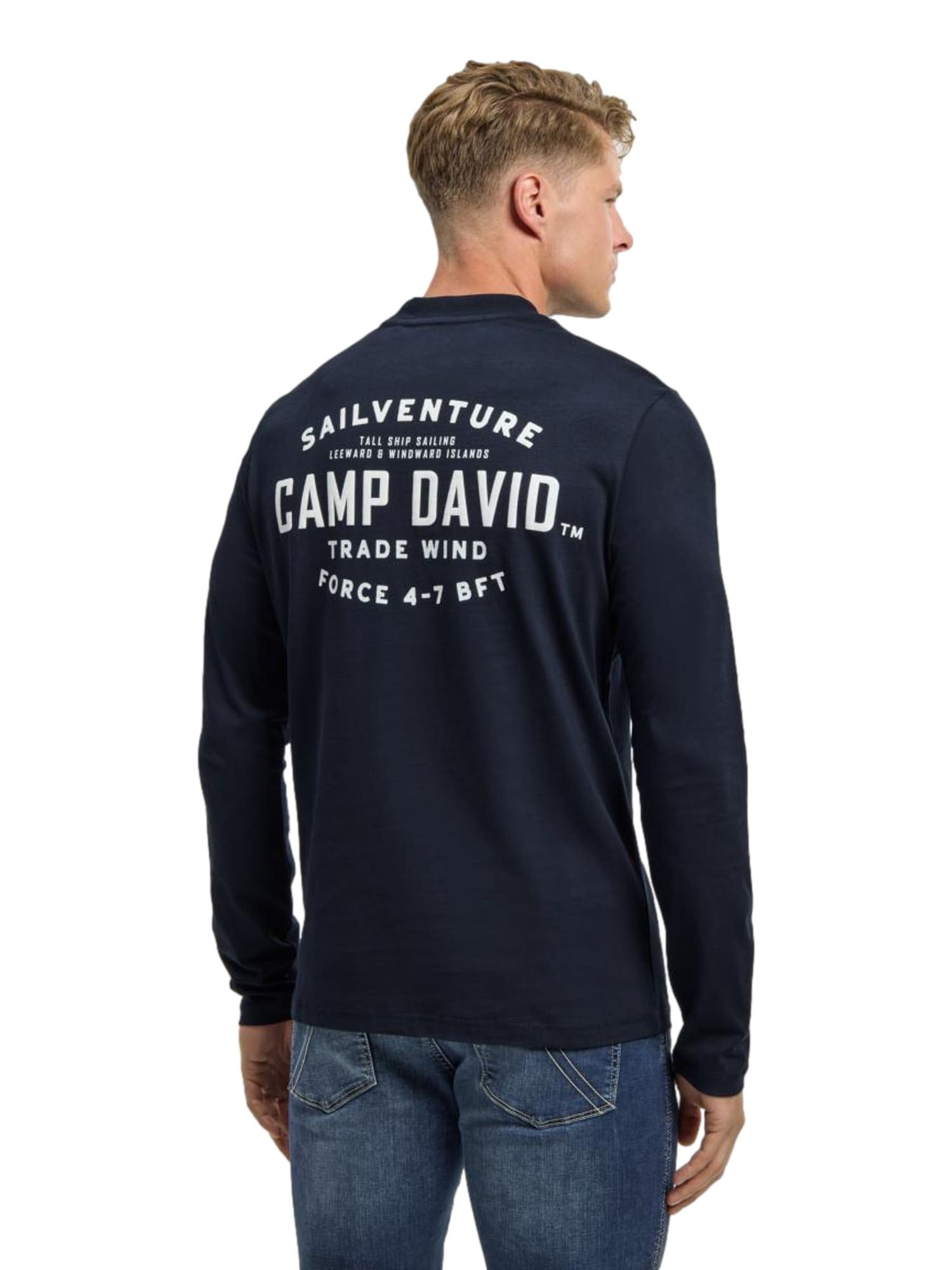 Camp David Langarmshirt Cabo Verde Longsleeve - Bild 1