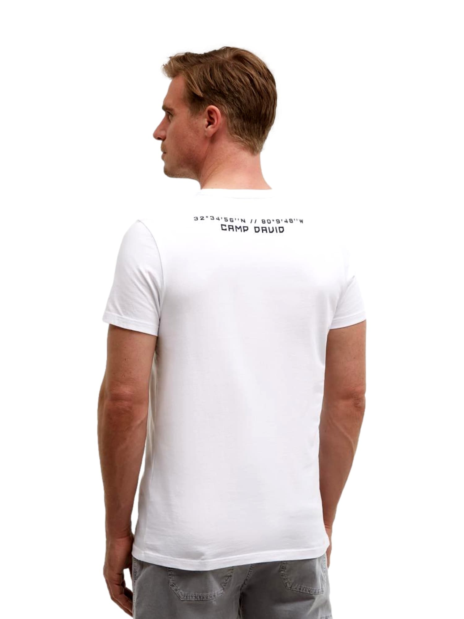 Camp David T-Shirt Oceanfront Kurzarmshirt - Bild 1