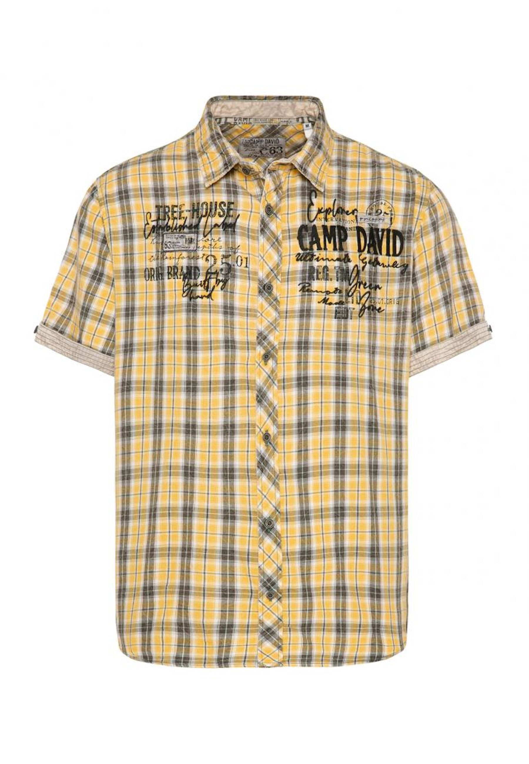 Camp David Hemd Tree House Kurzarmhemd - Bild 1