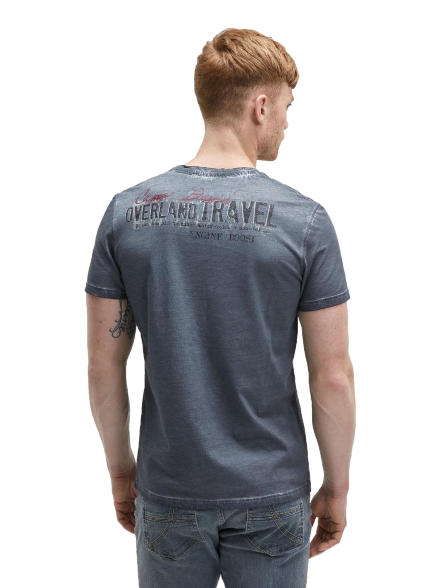 Camp David T-Shirt Riding The World I Kurzarmshirt - Bild 1