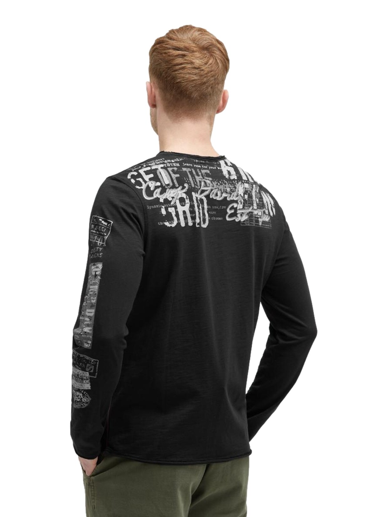 Camp David Langarmshirt Riding The World II Longsleeve | 04061519470148