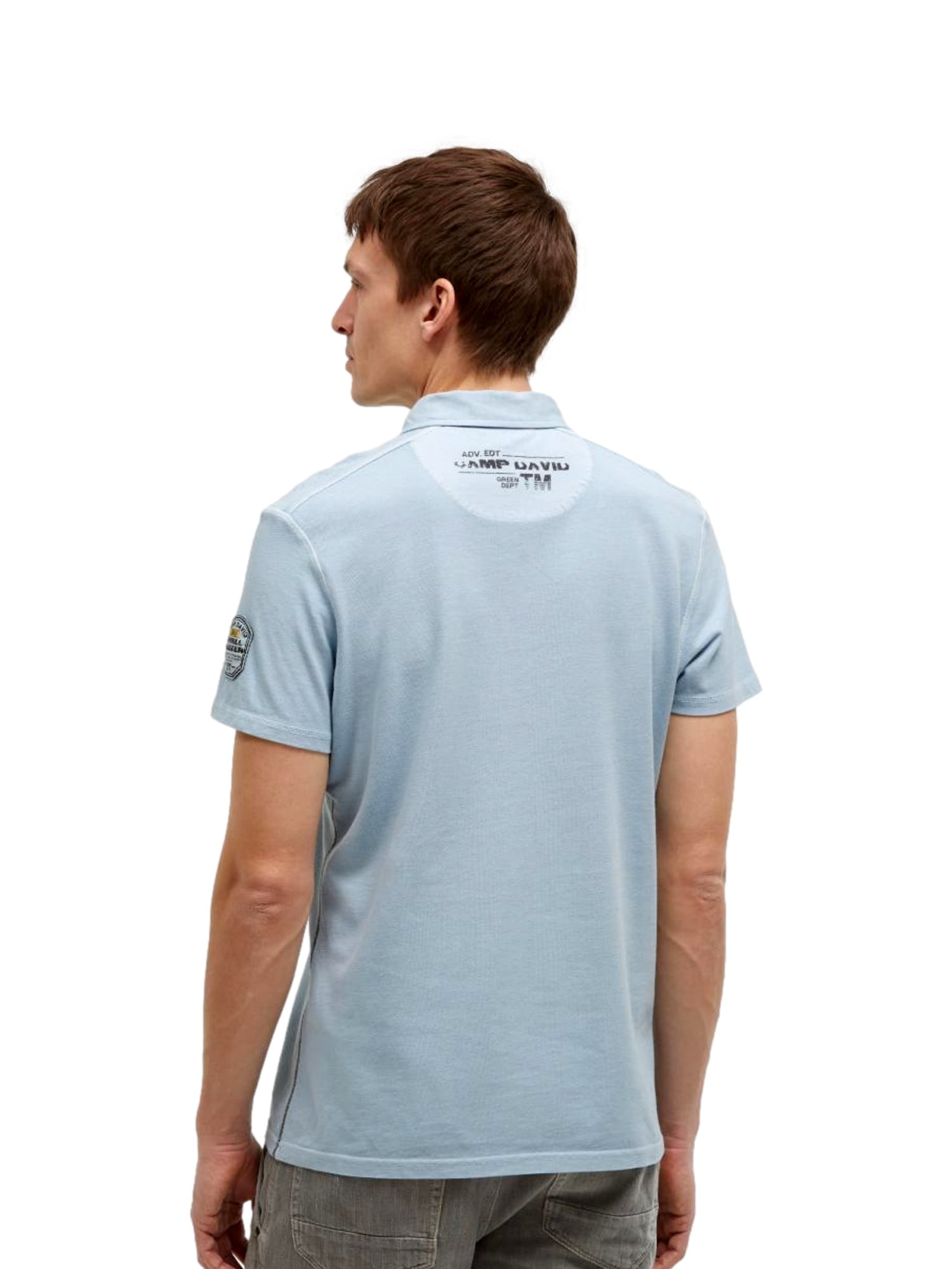 Camp David Poloshirt Dune Crusher Kurzarmshirt mit Polokragen - Bild 1