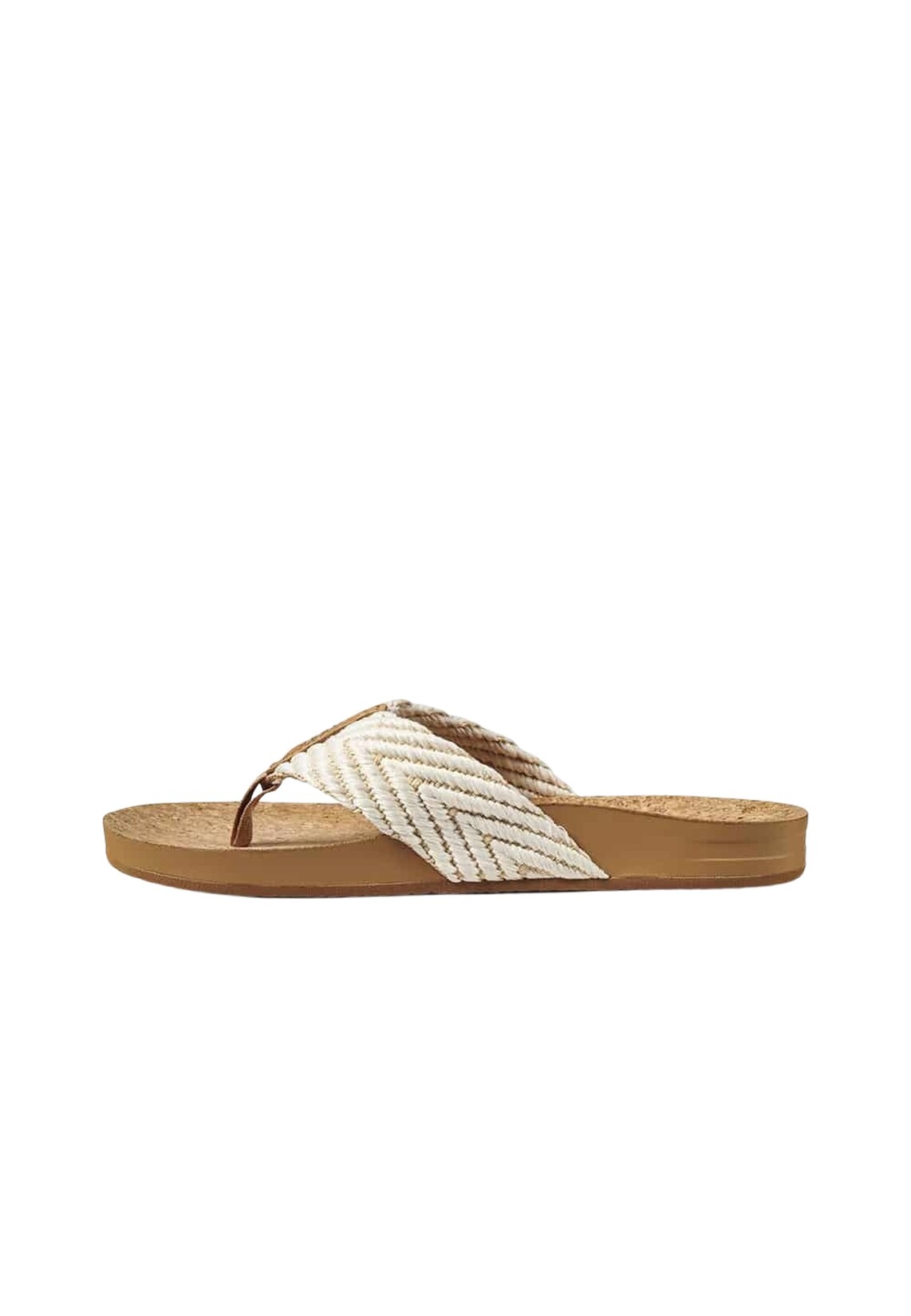 Reef Sandalen CUSHION STRAND Zehentrenner aus recyceltem PET und Kork | 00194097976185