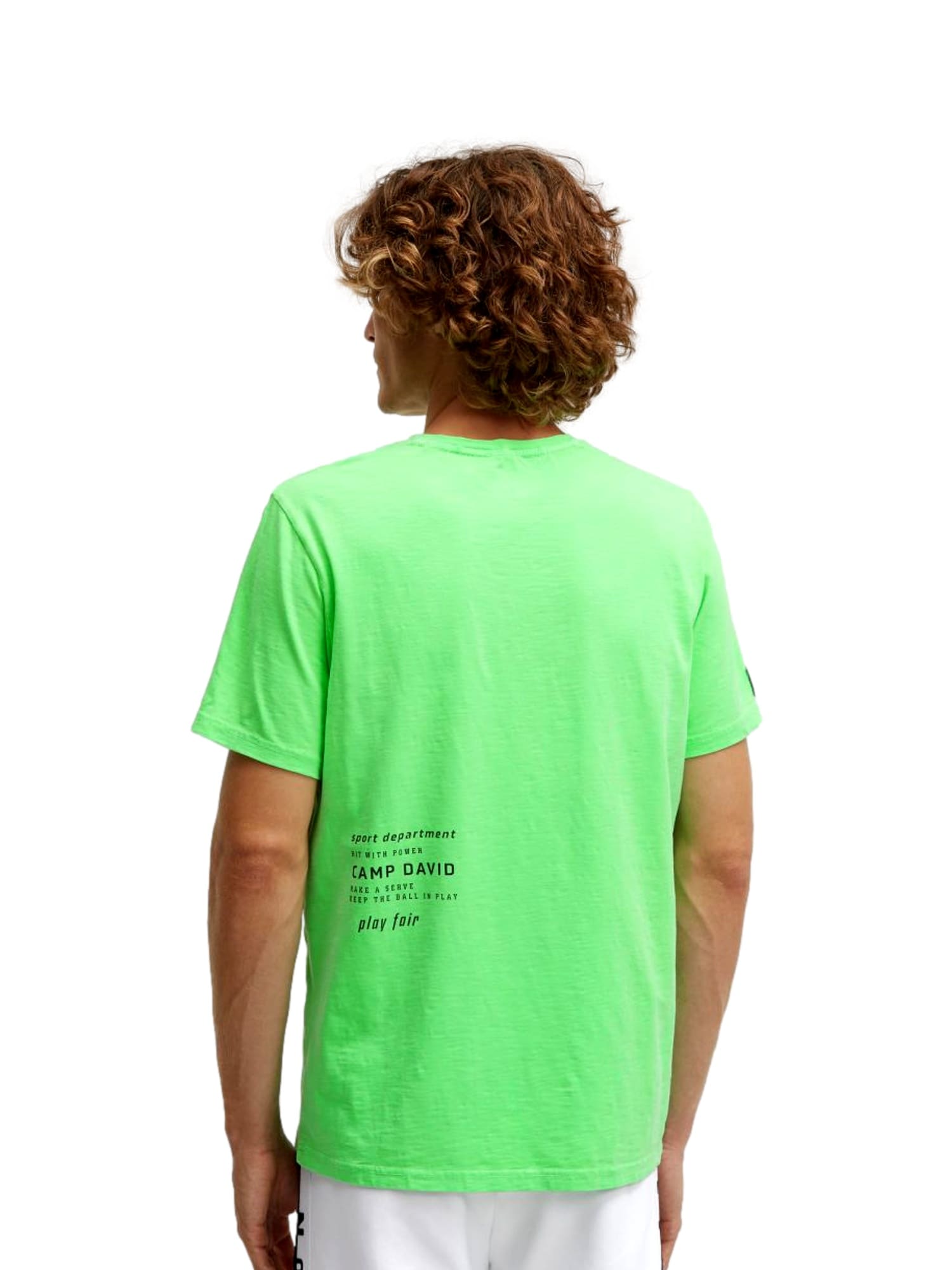 Camp David T-Shirt Game.Set.Match Kurzarmshirt - Bild 1