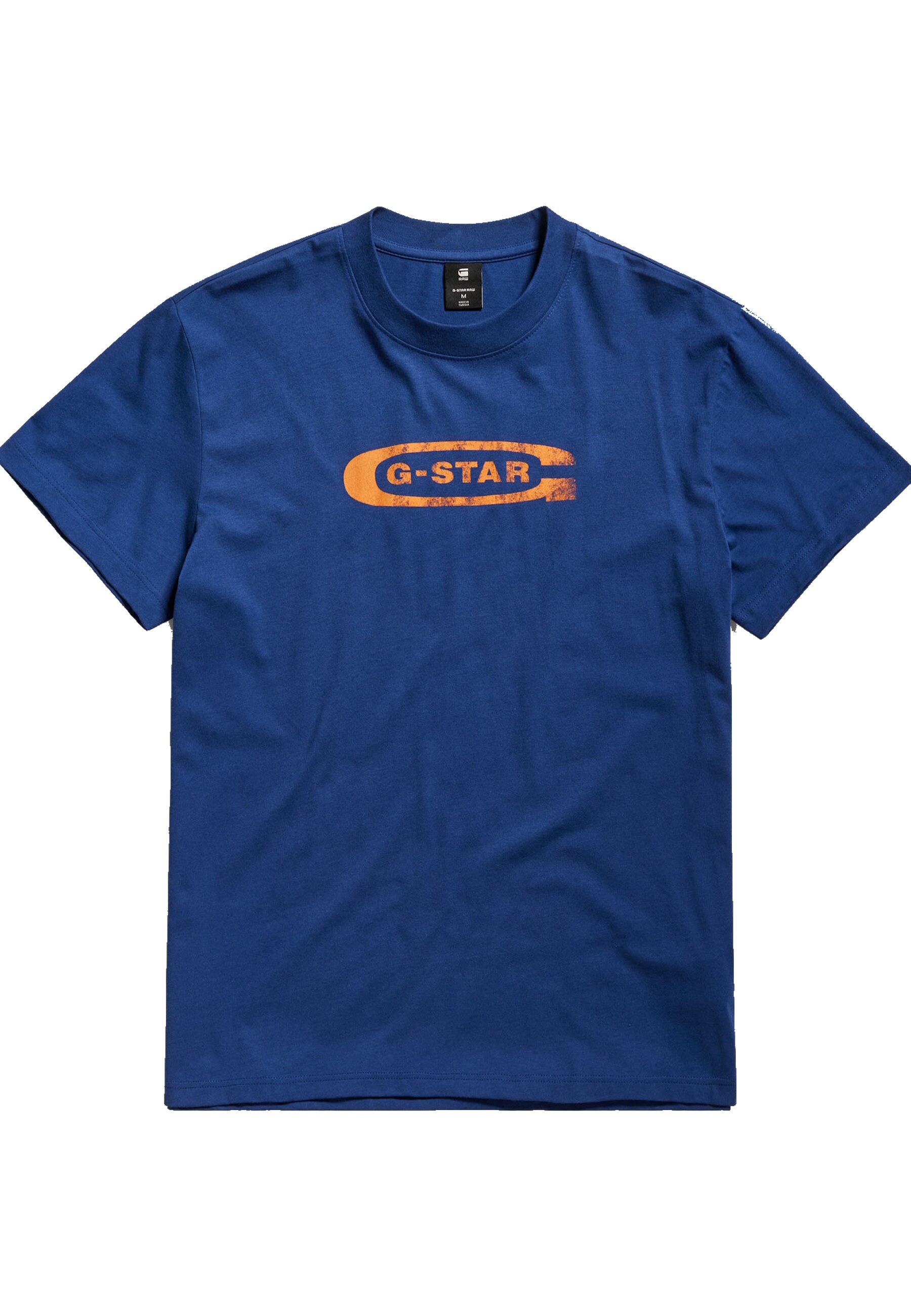 G-STAR T-Shirt DISTRESSED OLD SCHOOL LOGO Kurzarmshirt - Bild 1