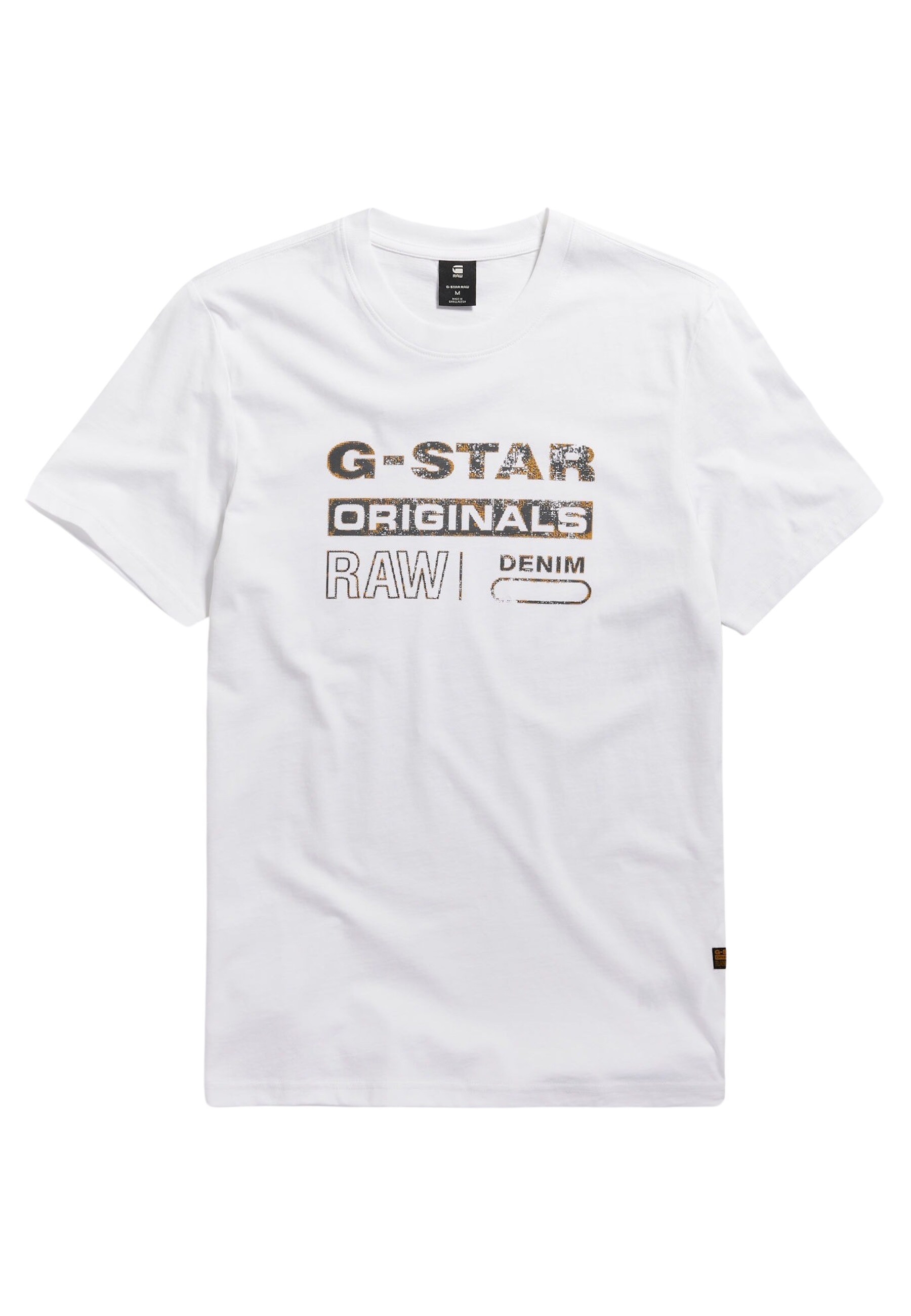 G-STAR T-Shirt DISTRESSED ORIGINALS SLIM Kurzarmshirt - Bild 1