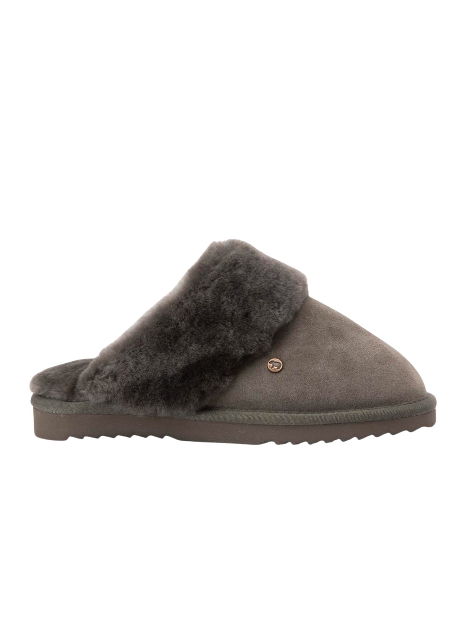 Warmbat Hausschuh Flurry Women Pantoffel Suede Black/Black aus Merino-Schafwolle - Bild 1