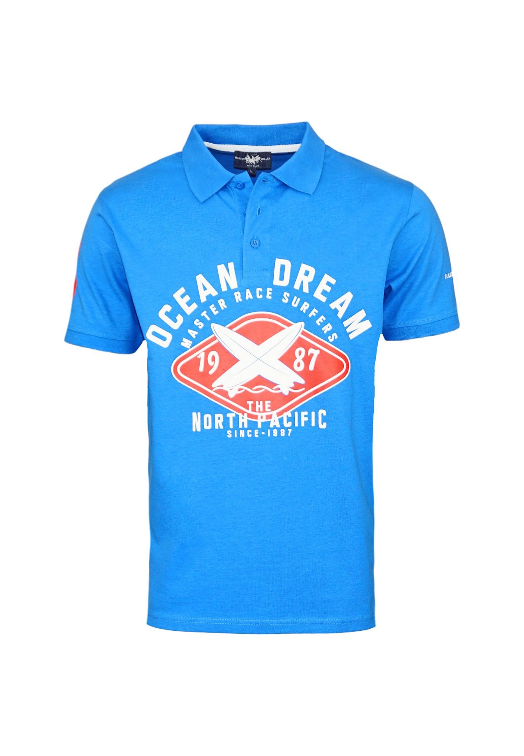 Harvey Miller Polo OCEAN DREAM Poloshirt - Bild 1