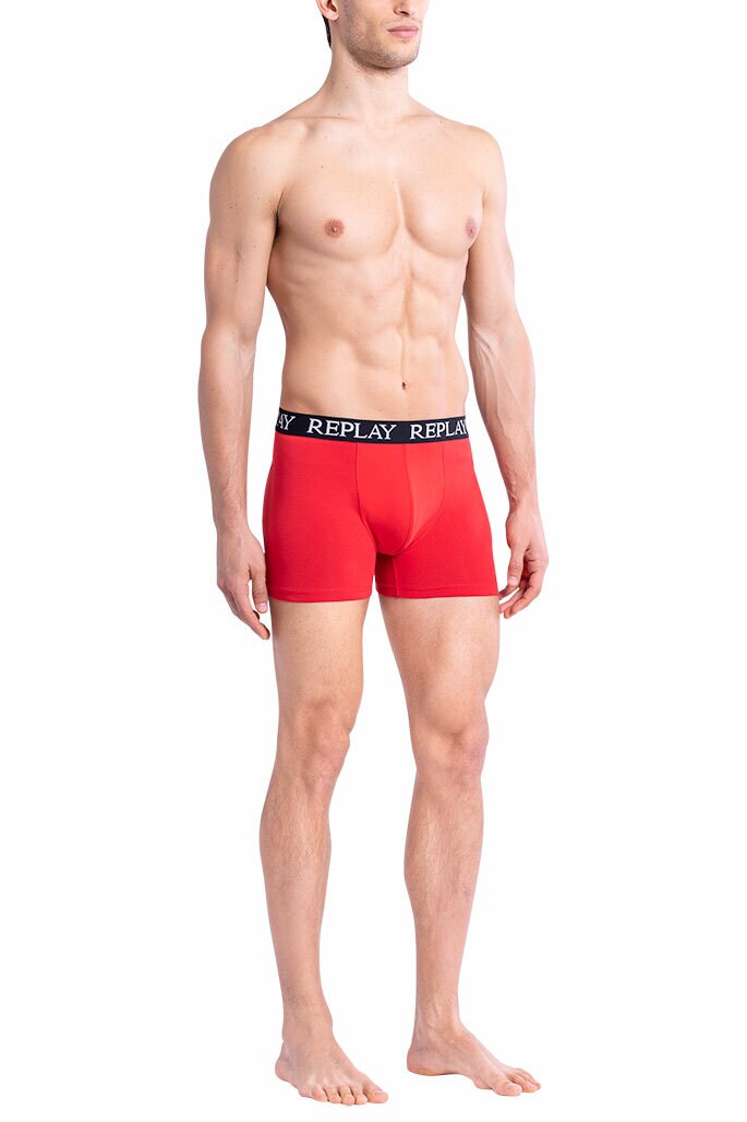 Replay Trunk BOXER Style 01/C Basic Cuff Logo im 2er Pack - Bild 1