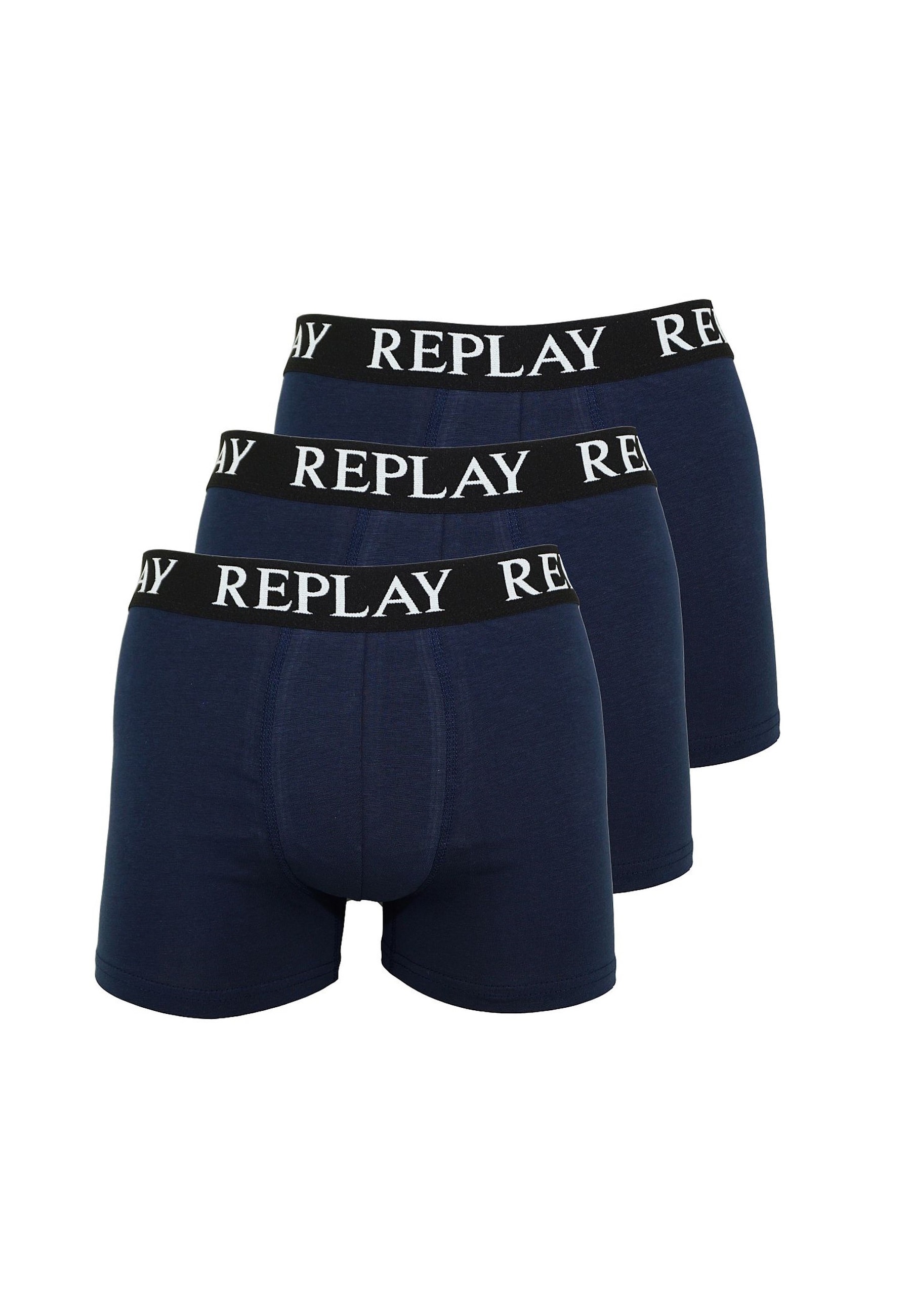 Replay Trunk BOXER Style 01/C Basic Cuff Logo im 3er Pack - Bild 1