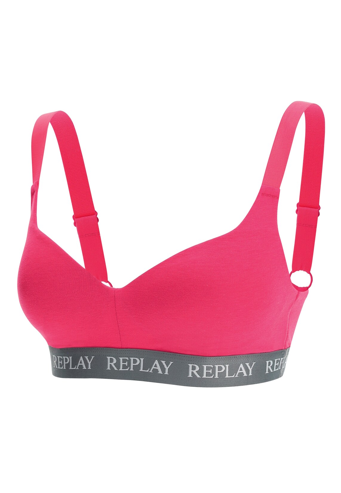 Replay Bustier Gepolstertes Bustier mit verstellbaren Trägern | 08054216498504