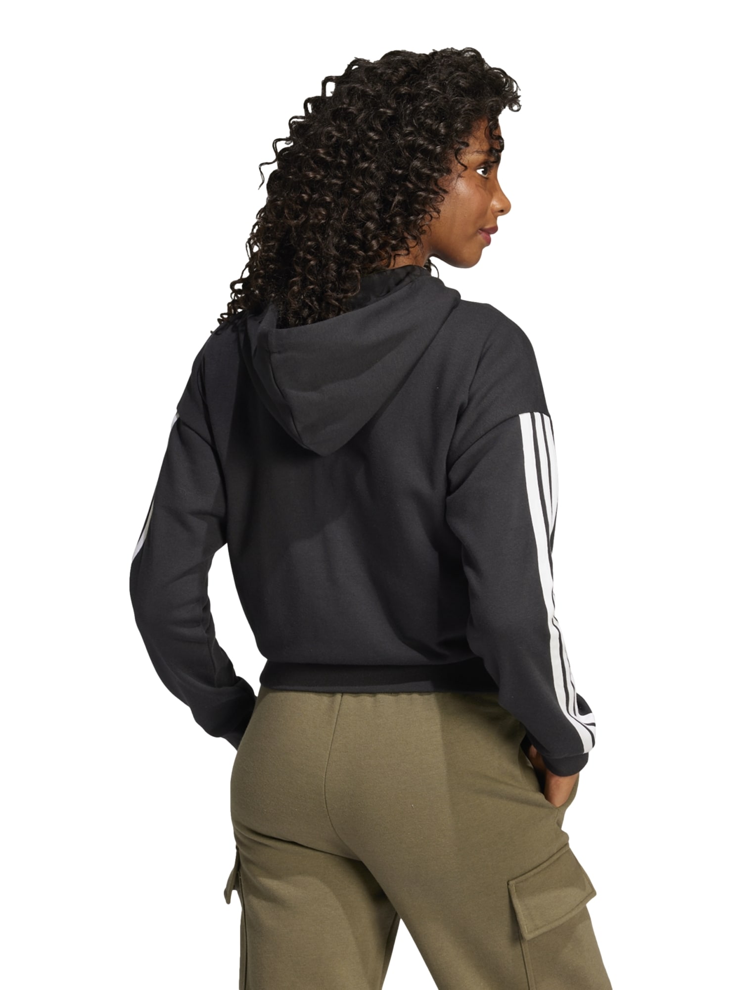 Adidas Jacke W 3S FT FZ HD Kapuzensweatjacke - Bild 1