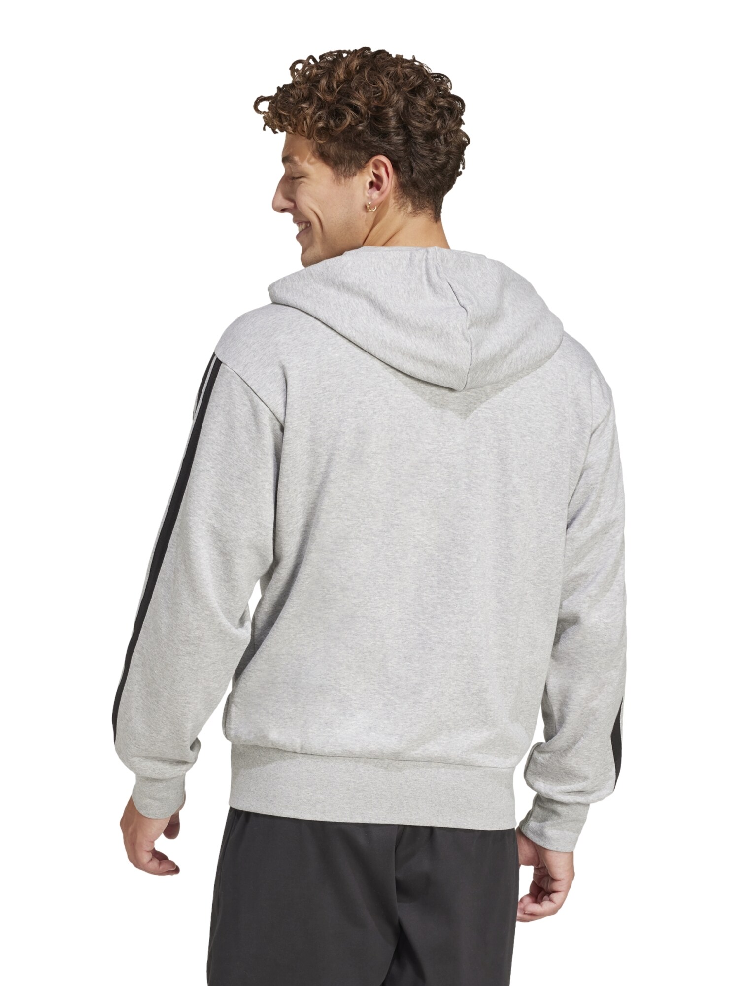 Adidas Jacke M 3S FT FZ HD Kapuzensweatjacke - Bild 1