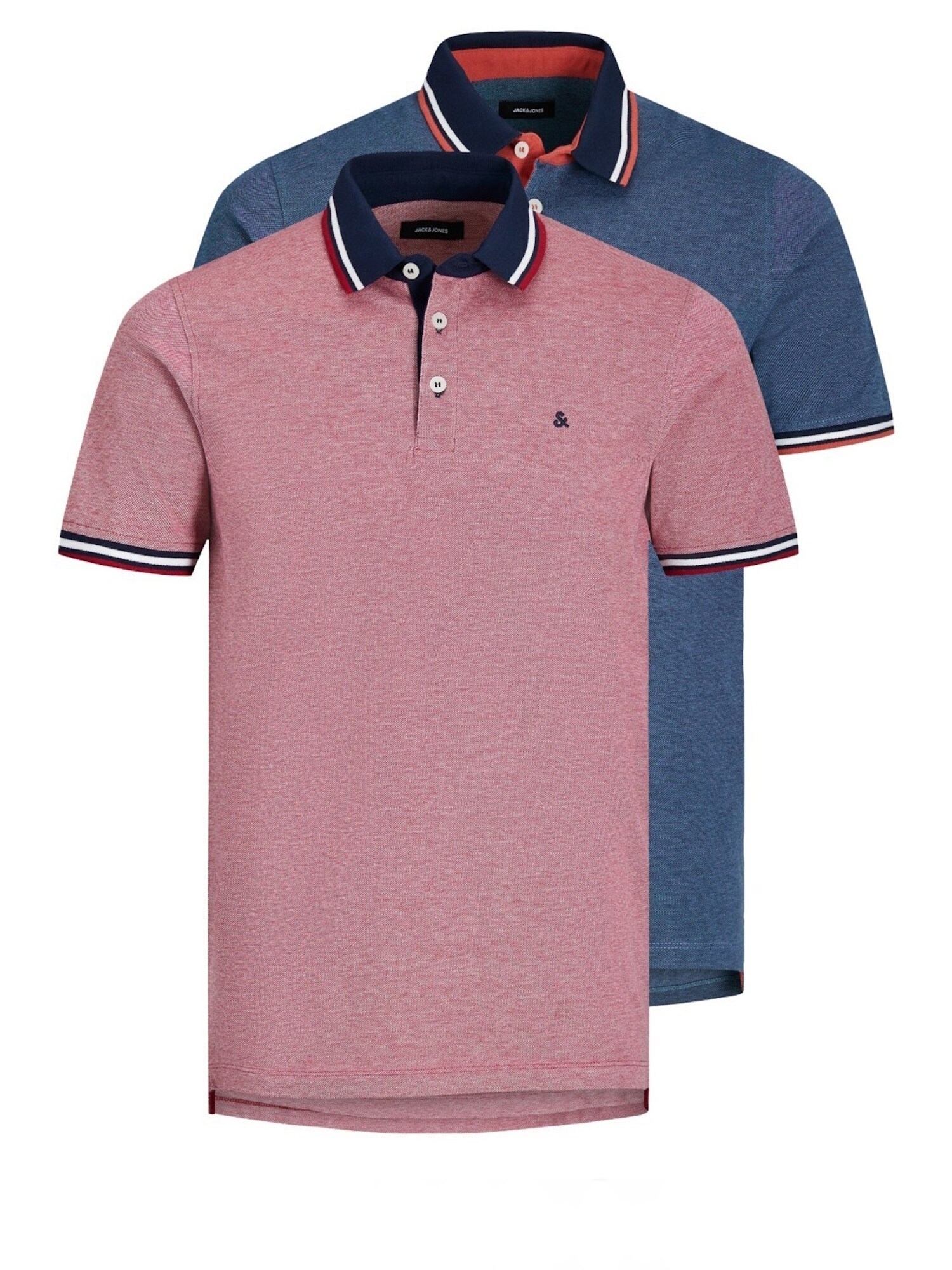 Jack & Jones Polo 2 Pack Poloshirt JJEPAULOS POLO Shortsleeve - Bild 1
