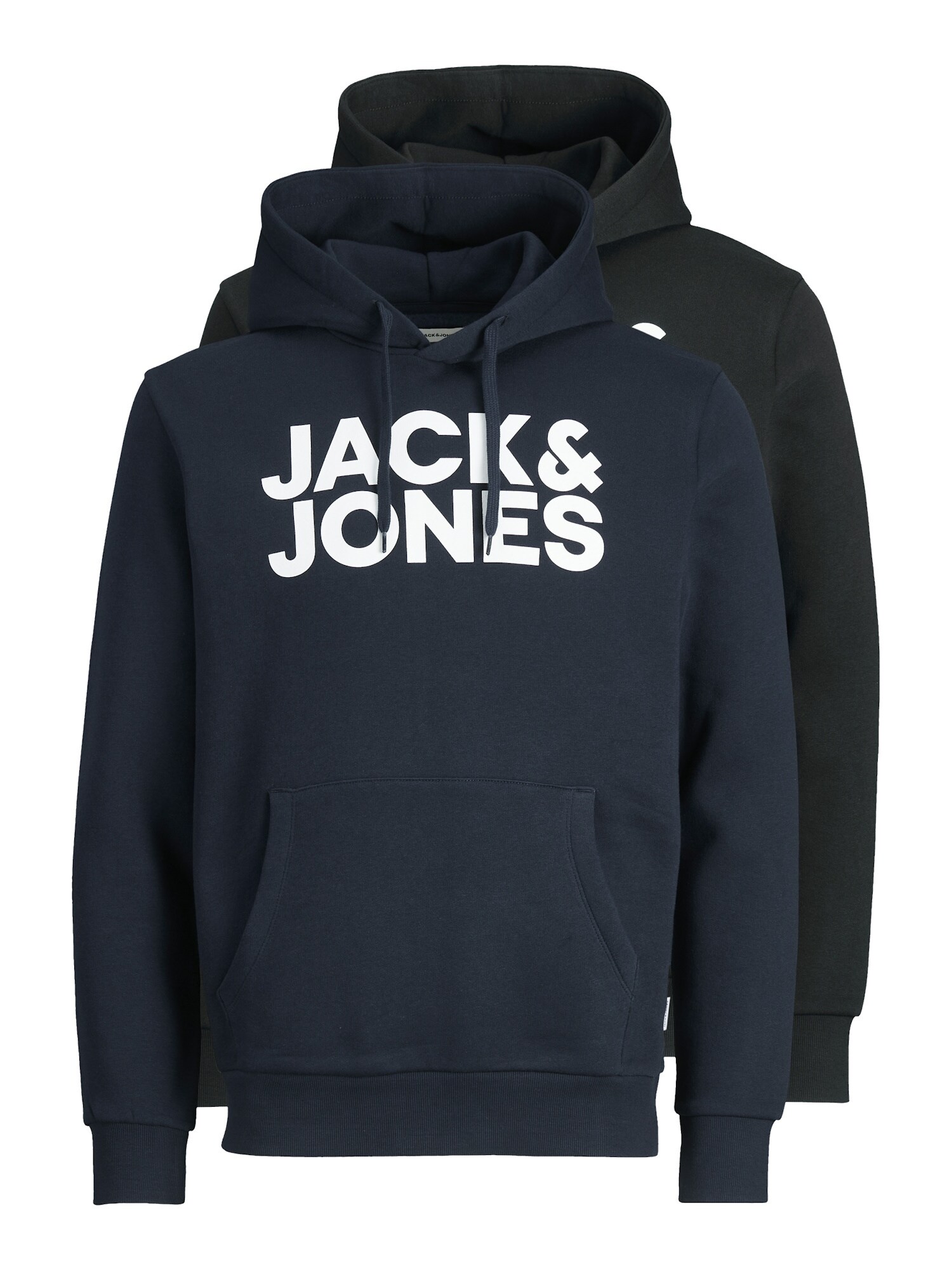 Jack & Jones Hoodie Corp Logo Kapuzensweatshirt Doppelpack - Bild 1