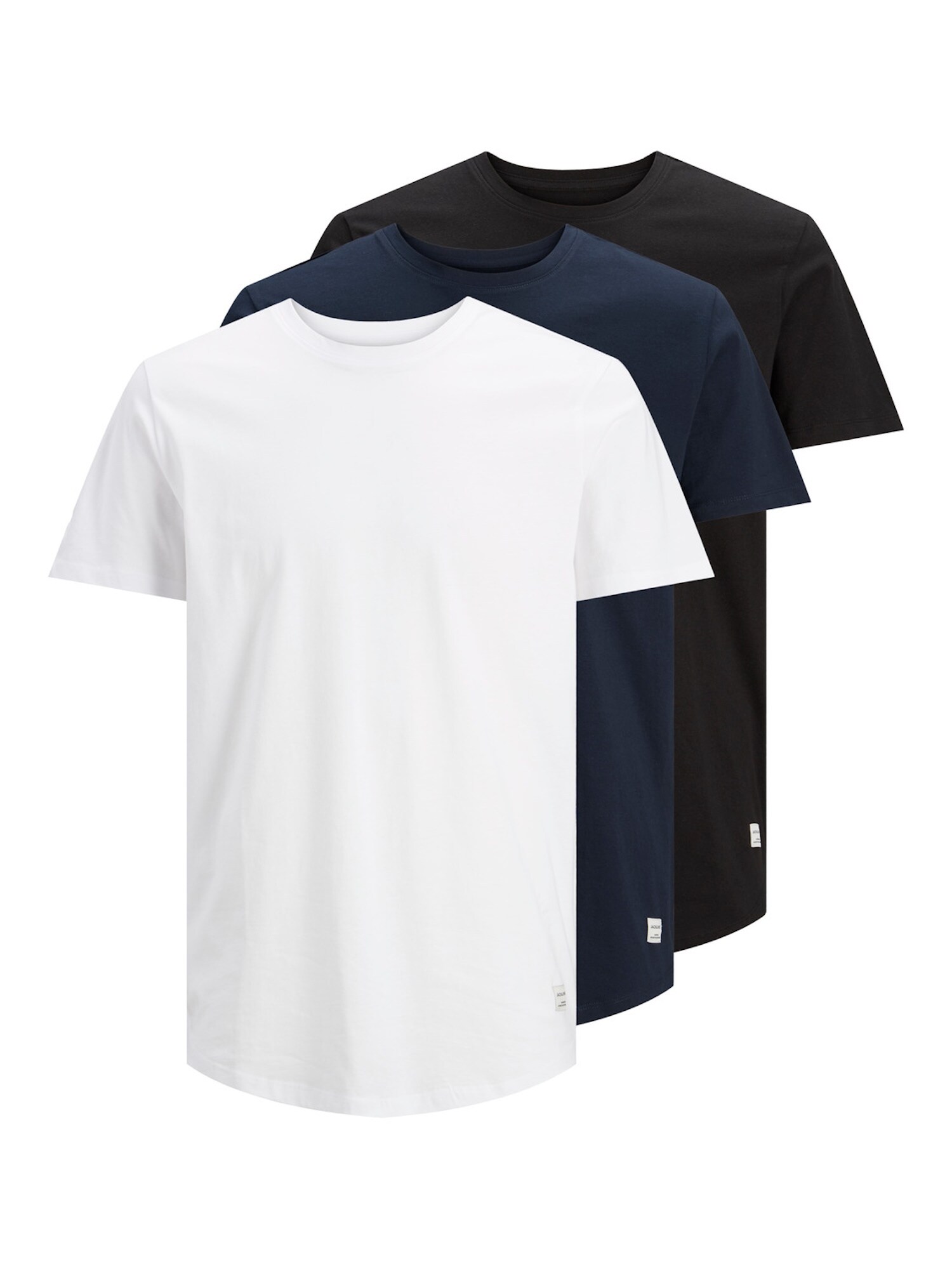 Jack & Jones Shirts 3 Pack T-Shirt JJENOA TEE CREW NECK - Bild 1