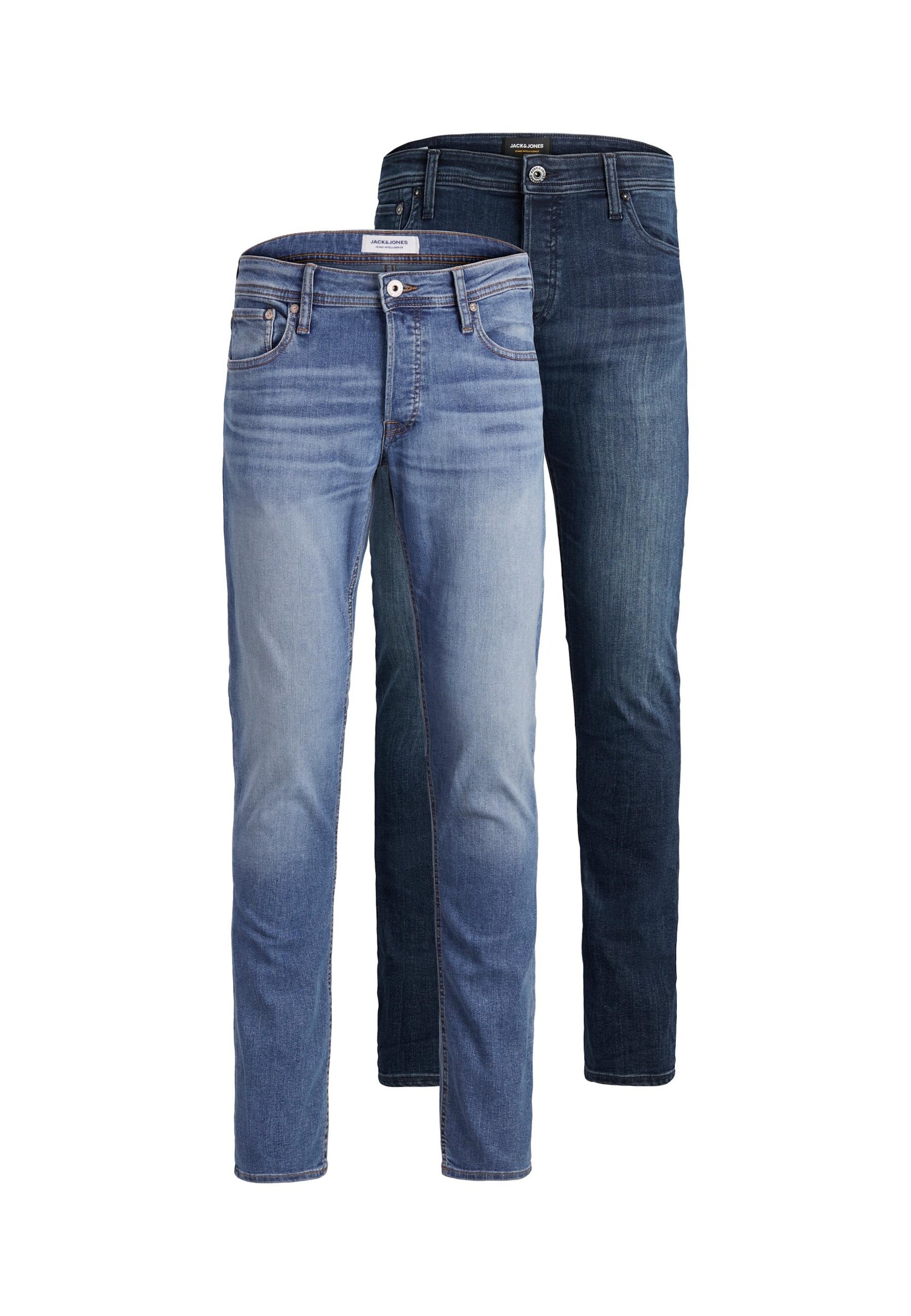 Jack & Jones Jeans 2 Pack Jeanshose JJIGLENN JJORIGINAL AM Jeanstrouser - Bild 1