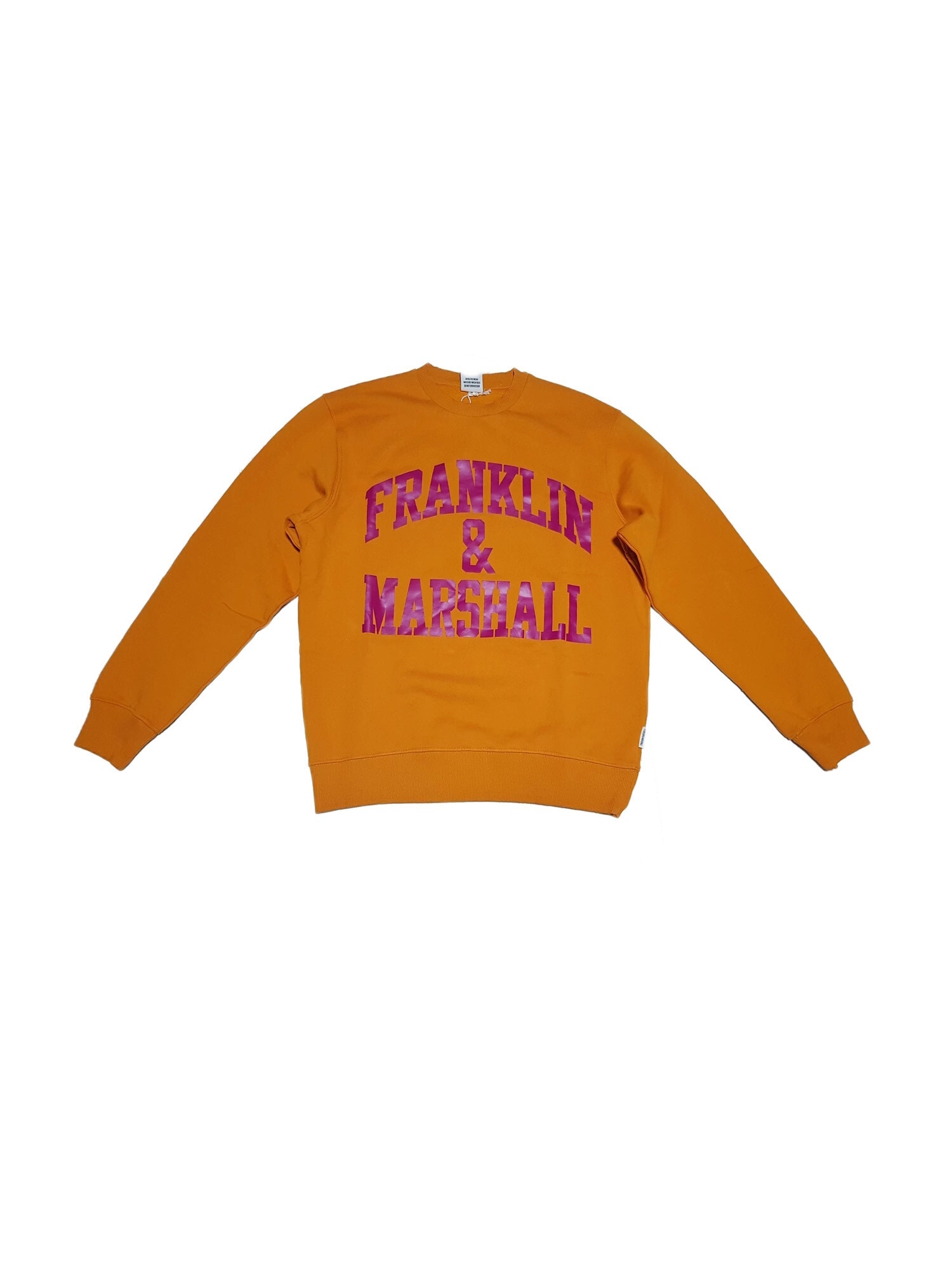 Franklin & Marshall Pullover Sweatshirt BRUSHED COTTON FLEECE mit Rundhals - Bild 1