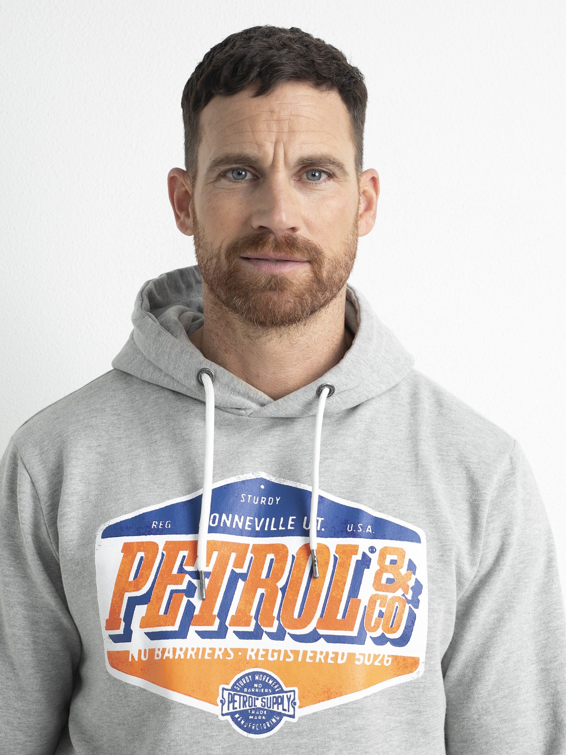 Petrol Industries Pullover Hoodie mit Kapuze Sweater Hooded Print - Bild 1