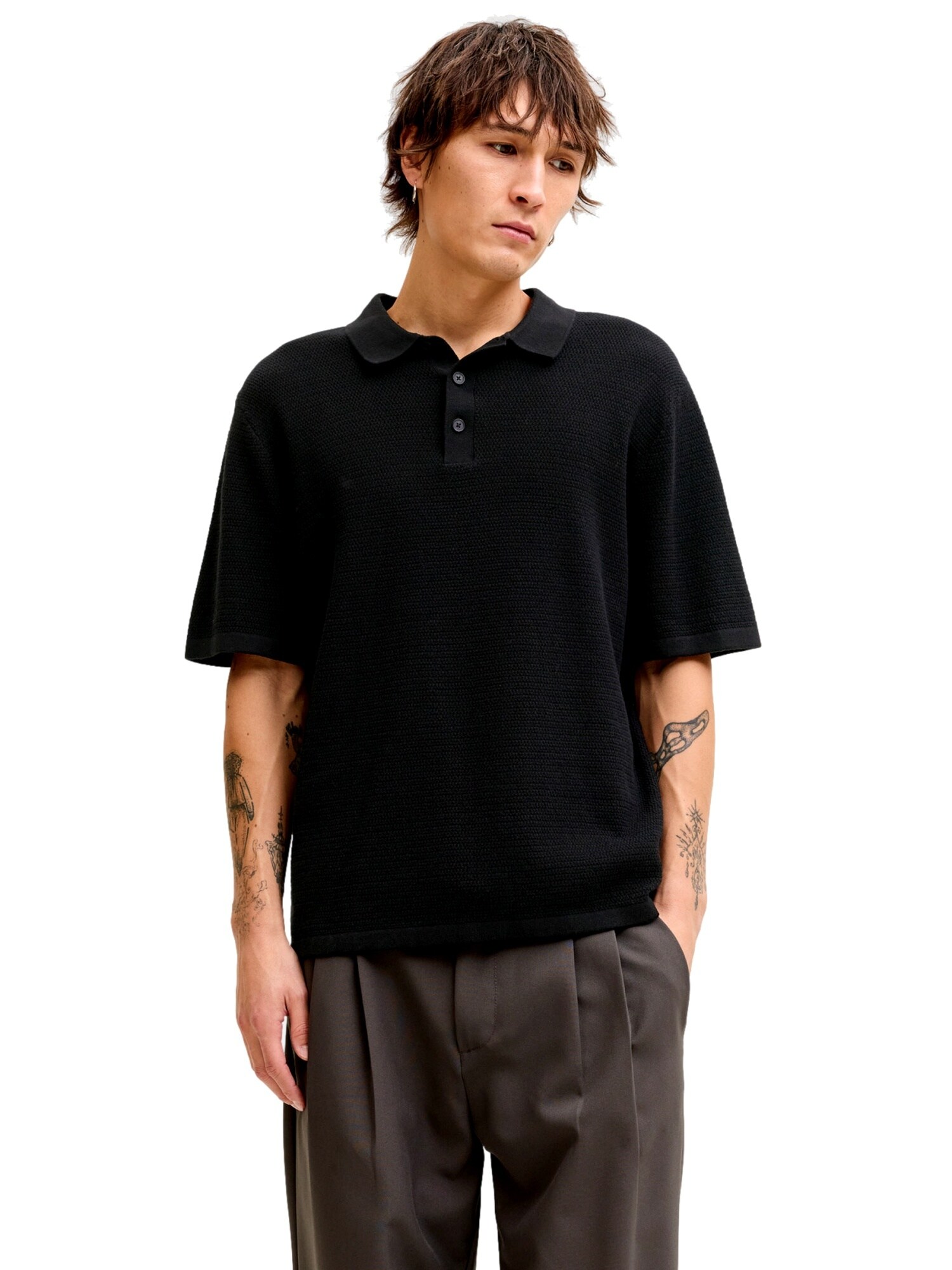 Jack & Jones Poloshirt JJEGEORGE KNIT POLO - Bild 1