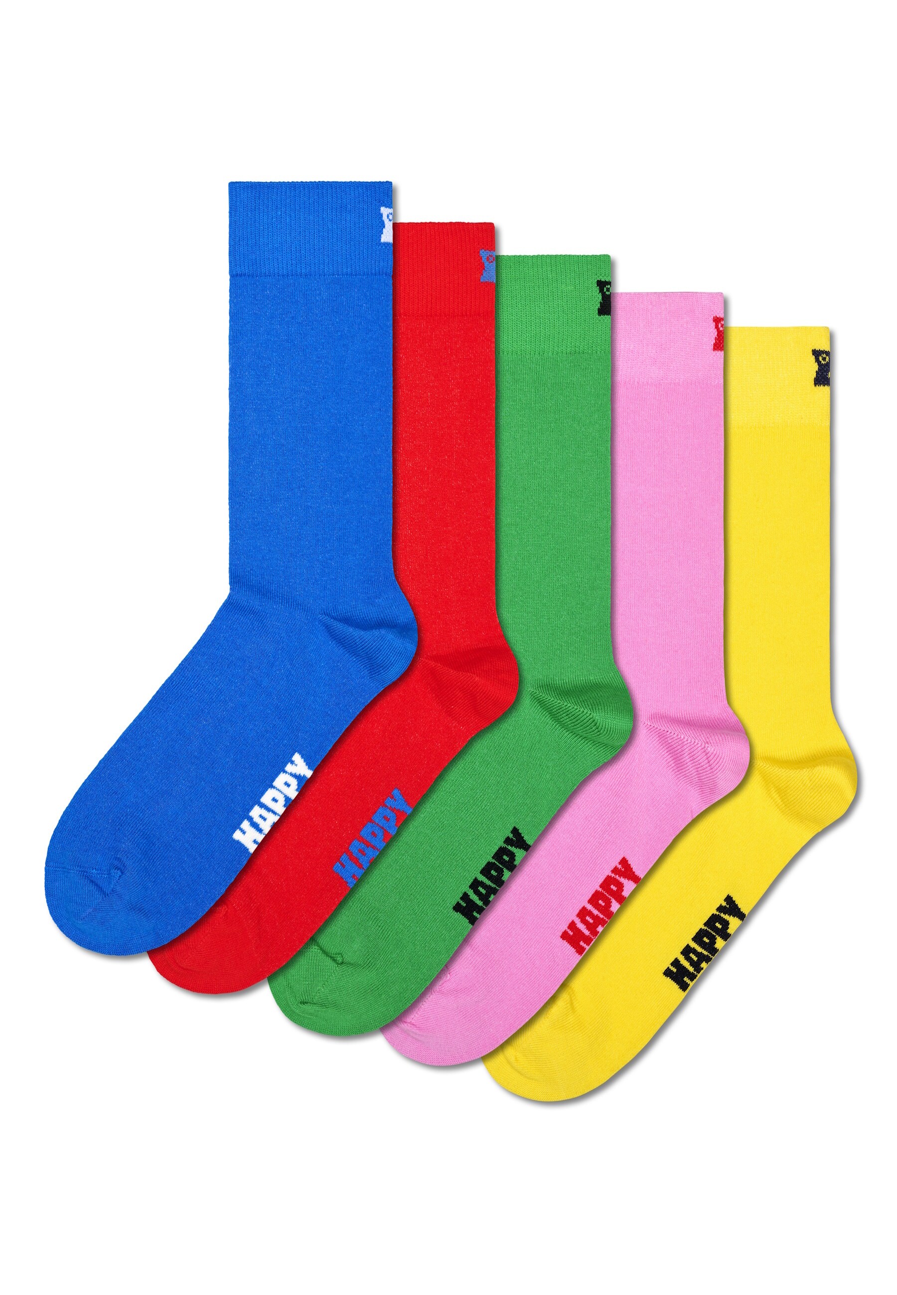 Happy Socks Str&uuml;mpfe SOLID Socken 5er Pack - Bild 1