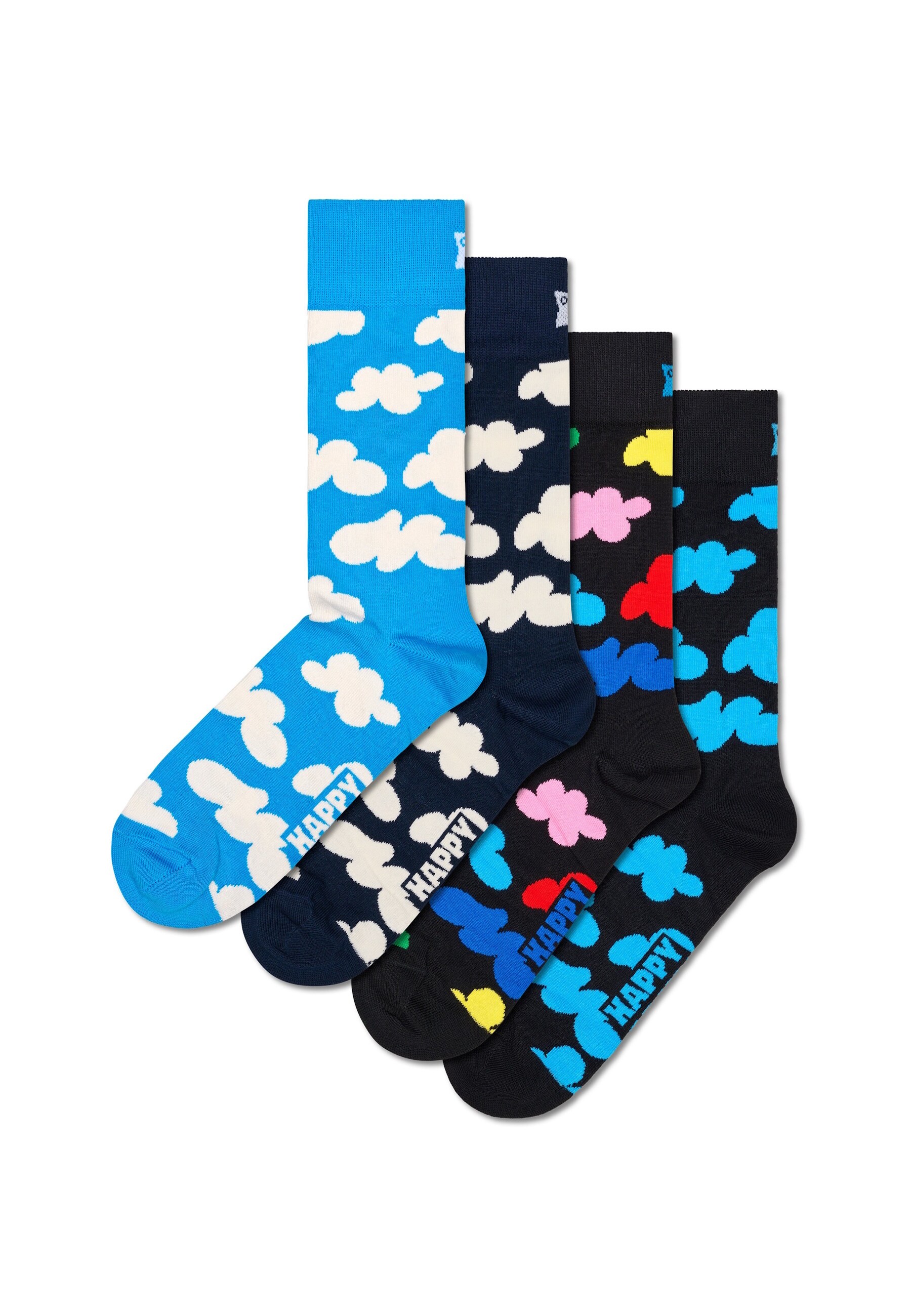 Happy Socks Str&uuml;mpfe CLOUDY Socken 4er Pack - Bild 1
