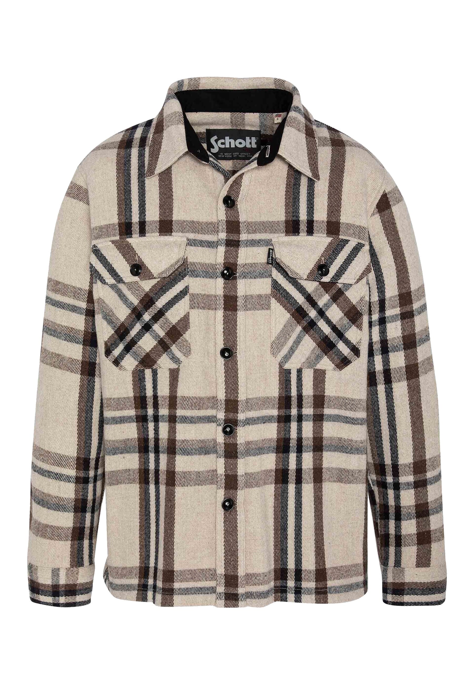 Schott Jacke SHCARL4 Hemdjacke - Bild 1