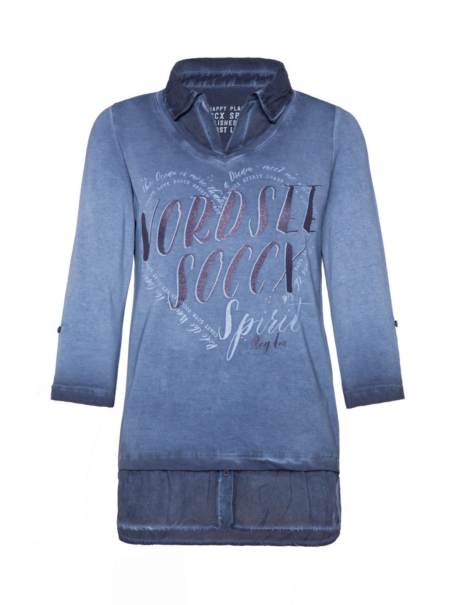 Soccx Bluse Meerliebe II 3/4 &Auml;rmel Shirt - Bild 1