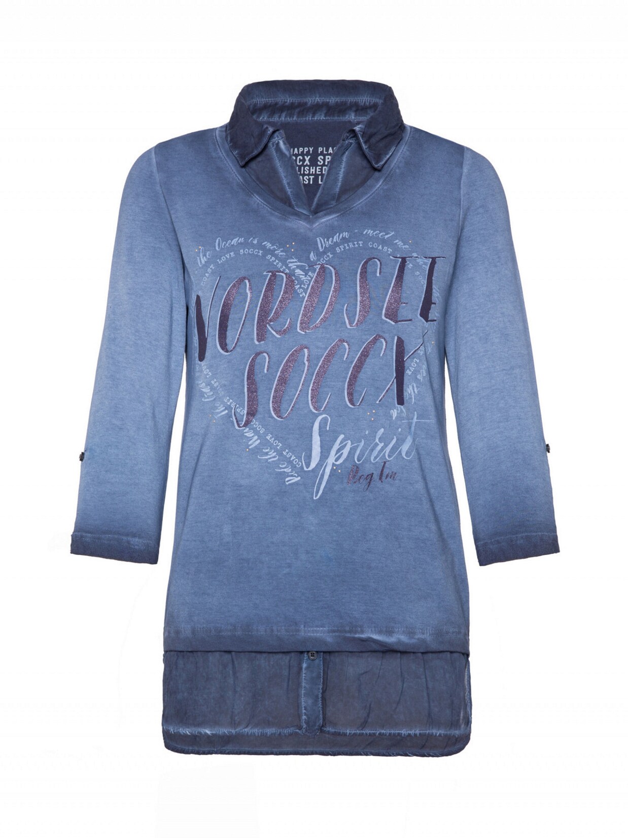 Soccx Bluse Meerliebe II 3/4 Ärmel Shirt | 04061519639880