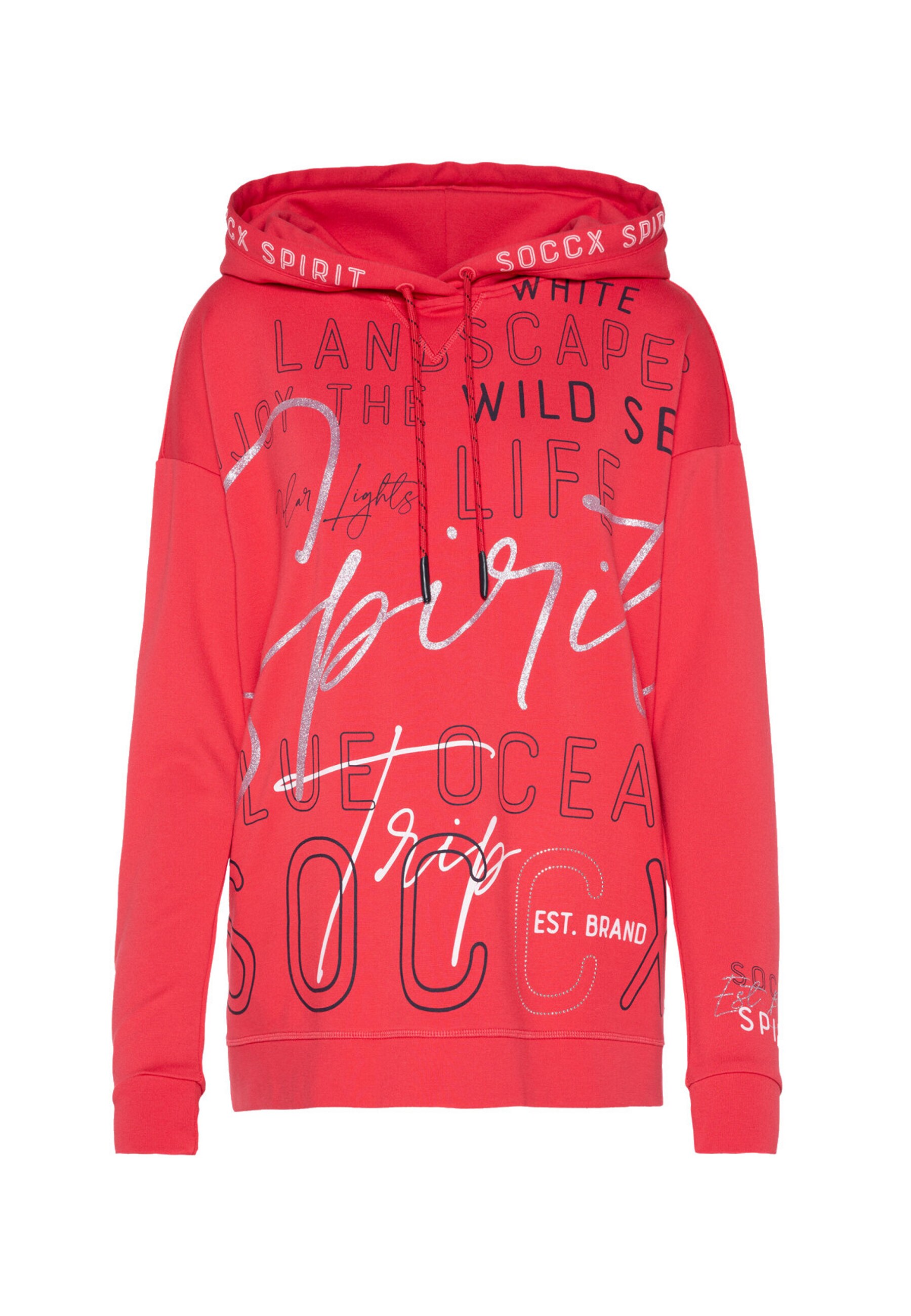 Soccx Kapuzensweatshirt Into The Blue Hoody mit Kapuze - Bild 1