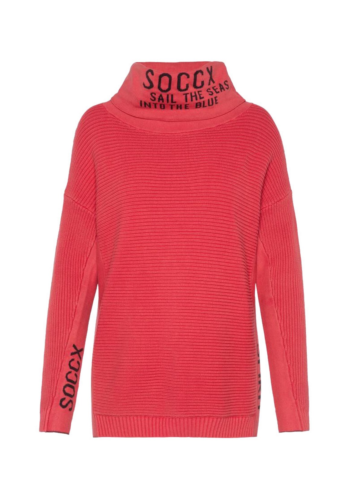 Soccx Pullover Into The Blue Langarmshirt mit Rollkragen | 04061519666602