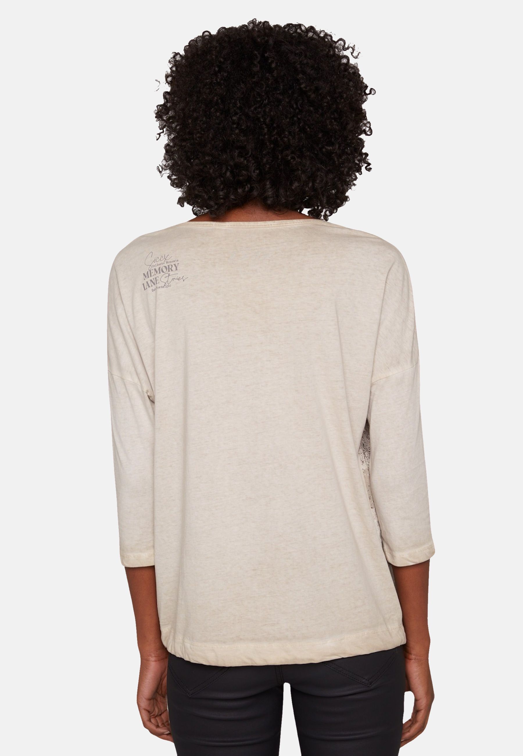 Soccx T-Shirt MEMORY LANE Shirt mit 3/4-&Auml;rmeln - Bild 1