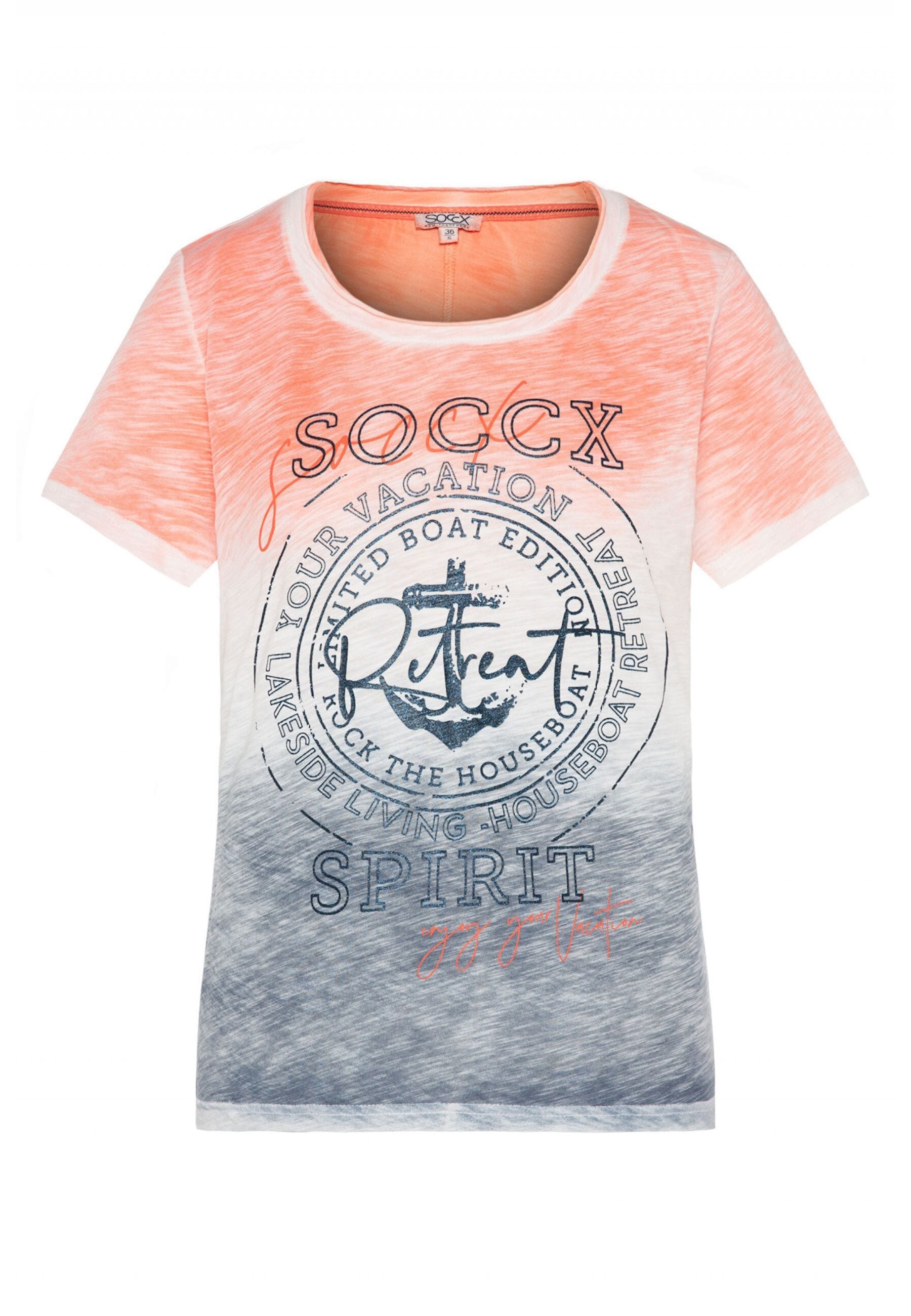 Soccx T-Shirt ROCK THE BOAT Kurzarmshirt - Bild 1